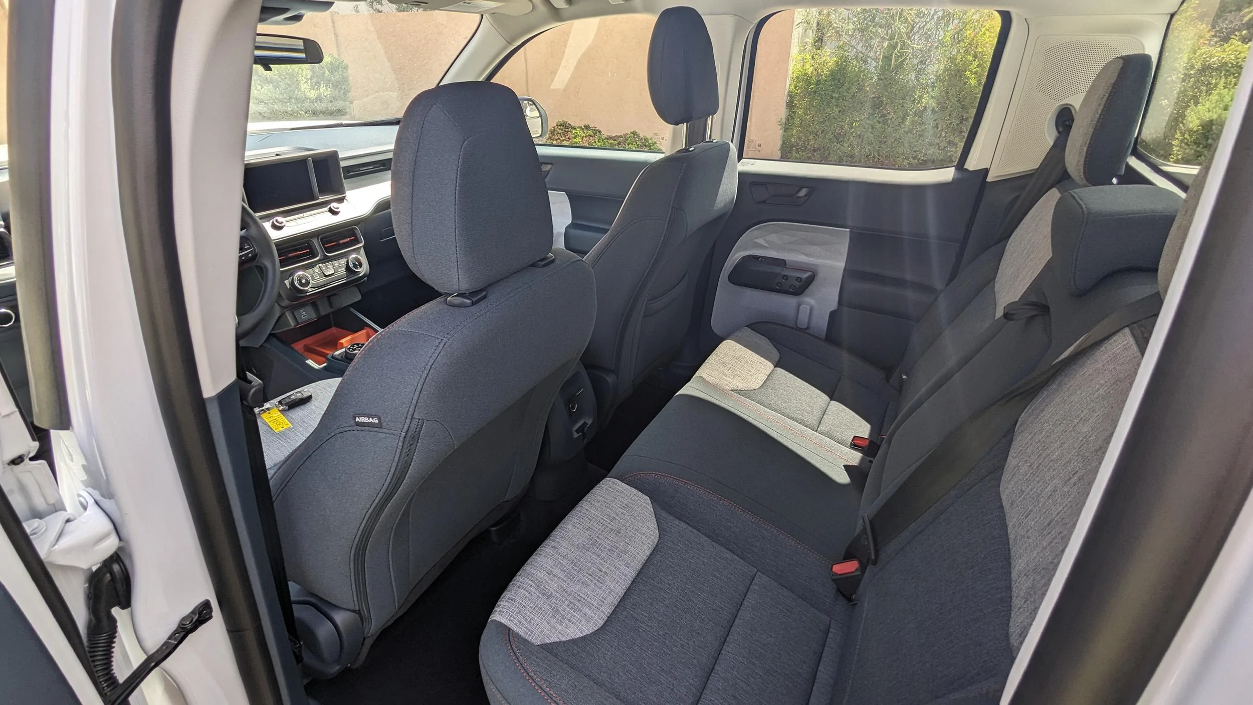 Ford Maverick White XLT Hybrid with 12 miles 🌵SOLD inside rear resized
