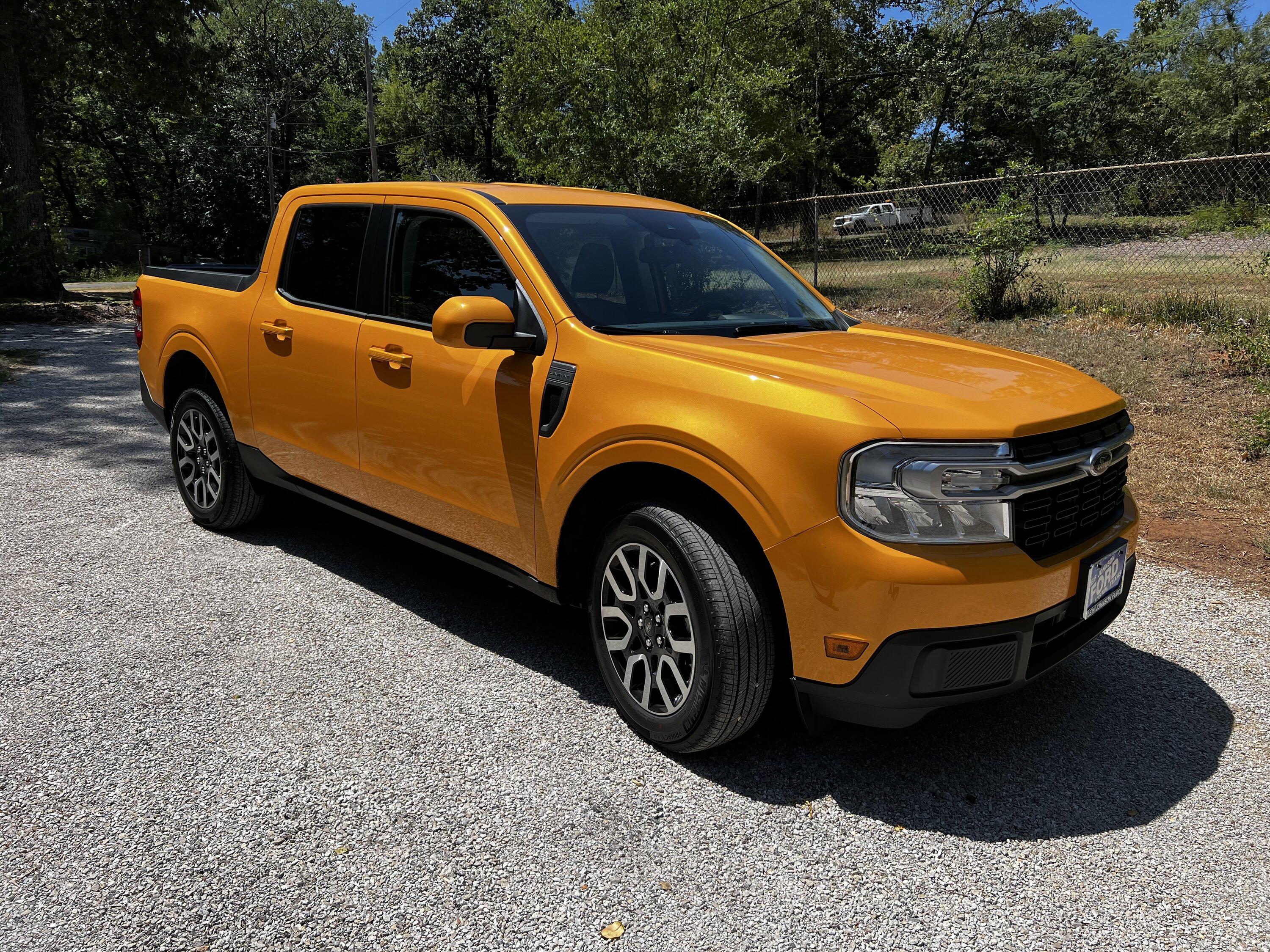 Ford Maverick CYBER ORANGE Maverick Photos Thread IMG_9443