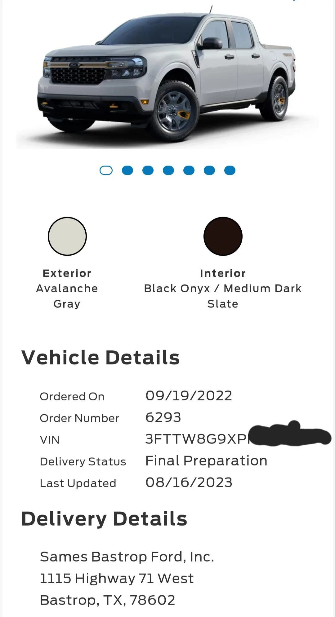 Ford Maverick 📊 Maverick Order Tracking List & Stats [Enter Yours!] Screenshot_20230816_152608_Chrom
