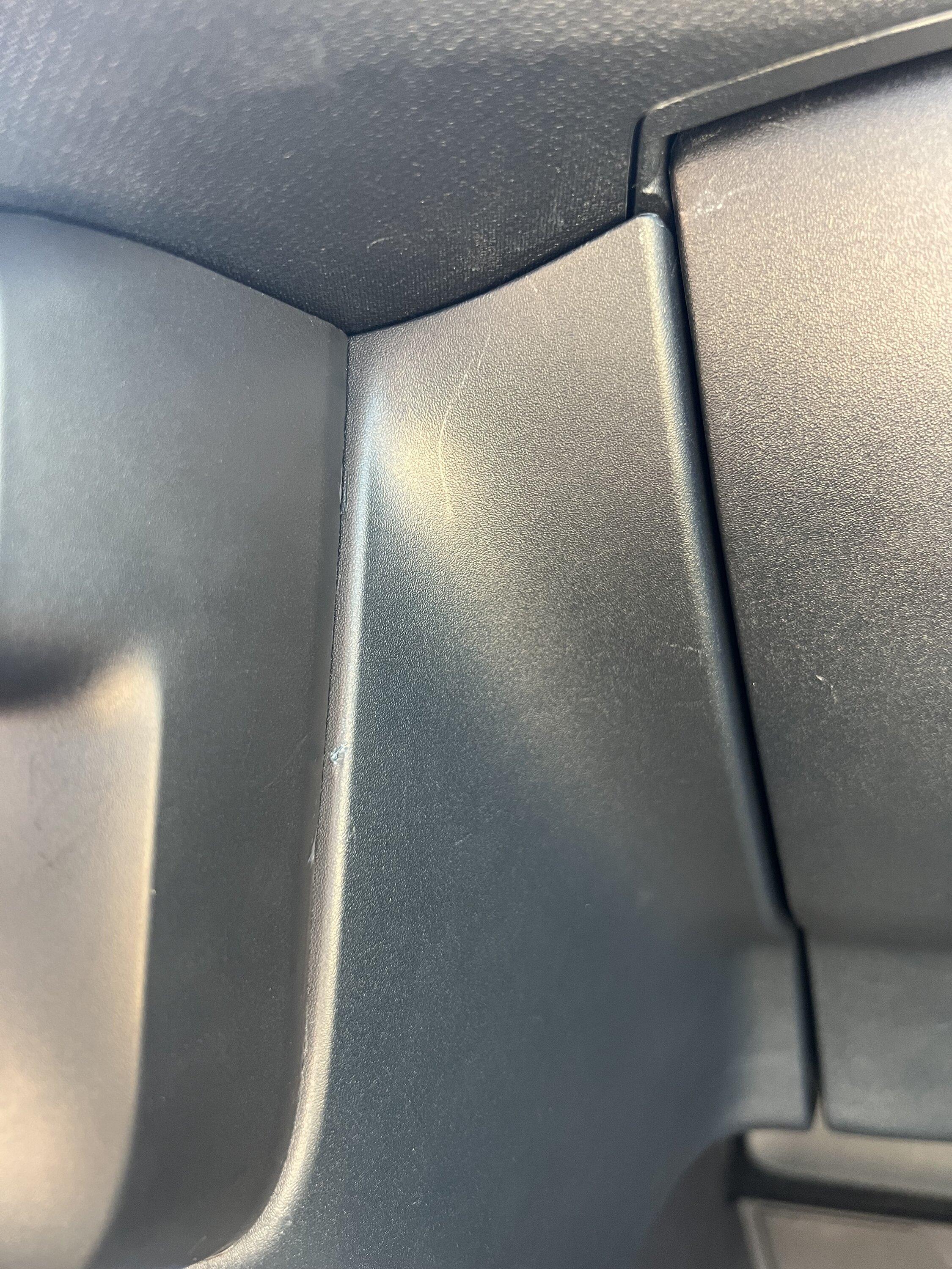 Ford Maverick Do anyone have same dash cover issue/defect on Lariat ? IMG_0458