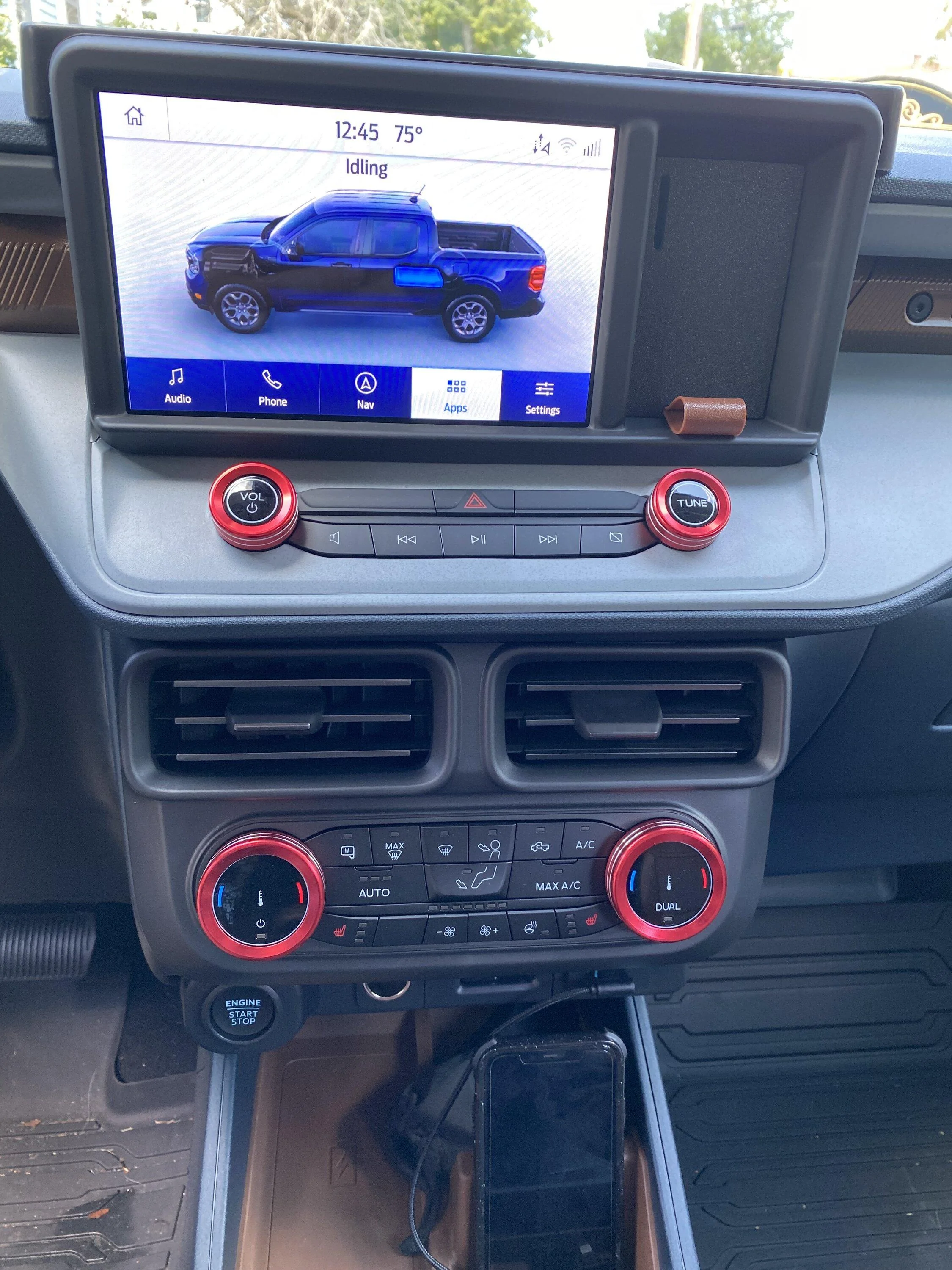 Ford Maverick Maverick Dial upgrade IMG_2792
