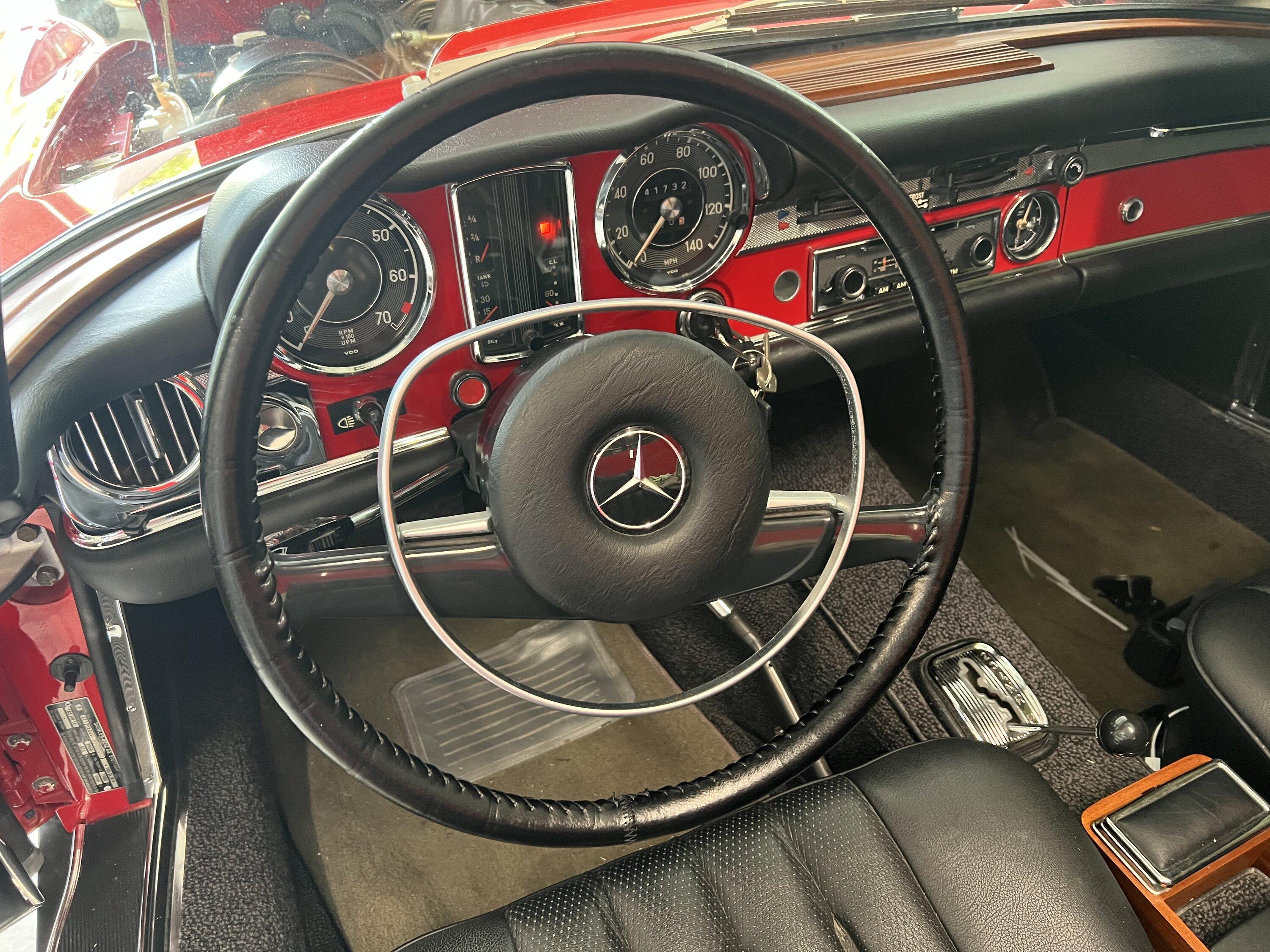 Ford Maverick Stitched a Leather Cover Onto my Steering Wheel IMG_2695