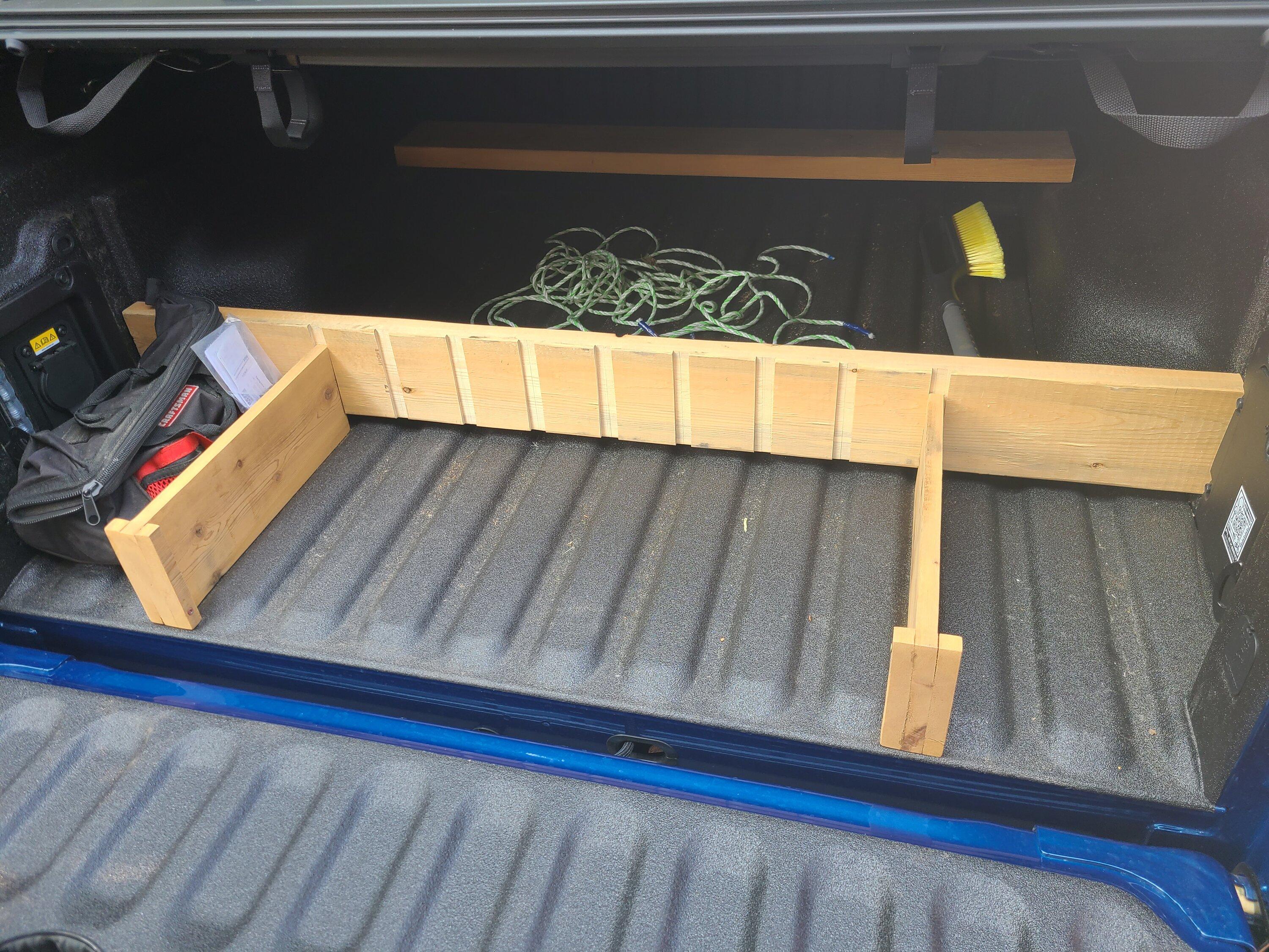 Ford Maverick Just some bed dividers I made 20230818_164253