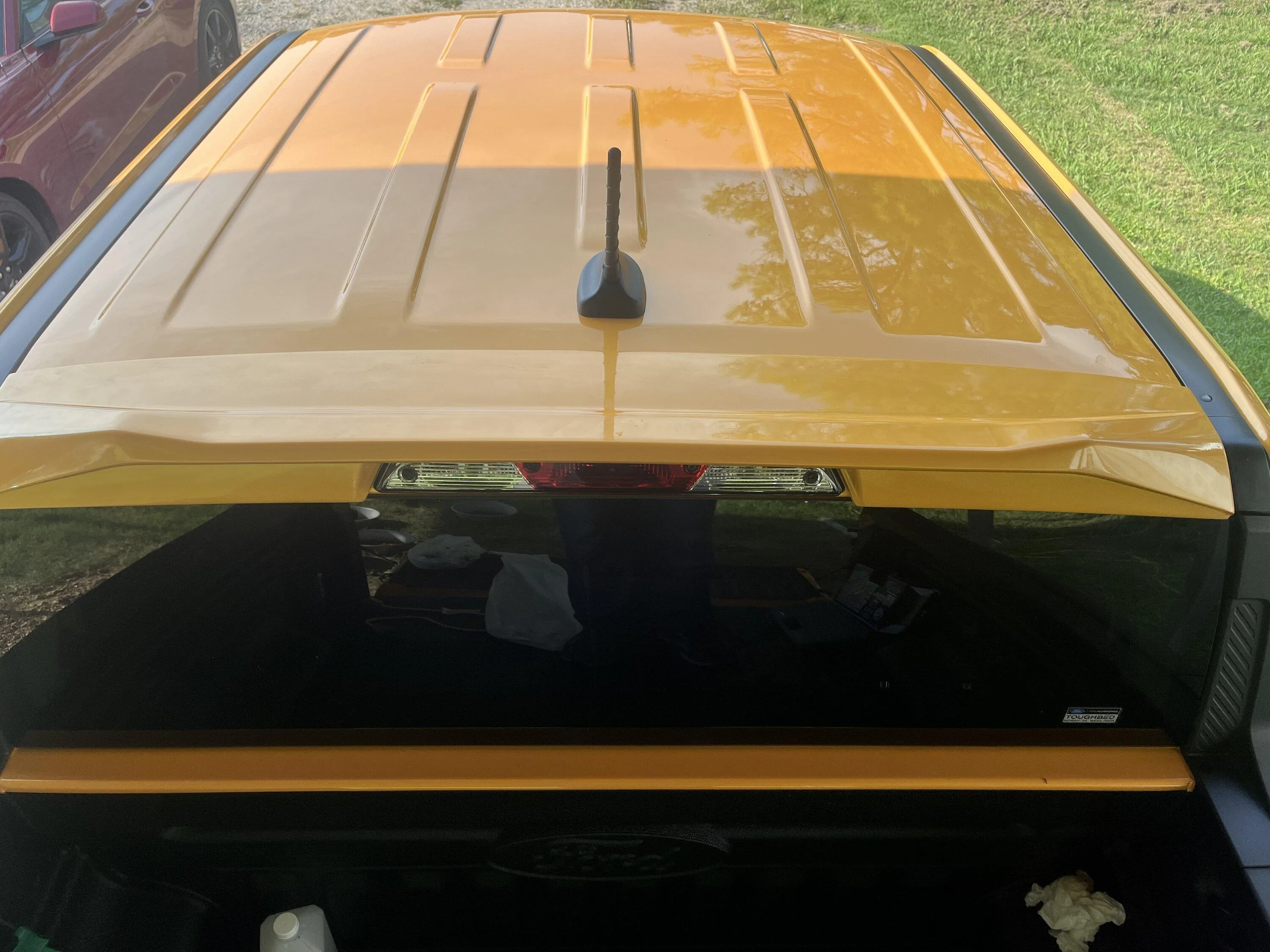 Ford Maverick Rear Cab Spoiler installed 71417646233__2EEB840F-ED5E-4E4D-A7D5-87D6D4ED9BE6