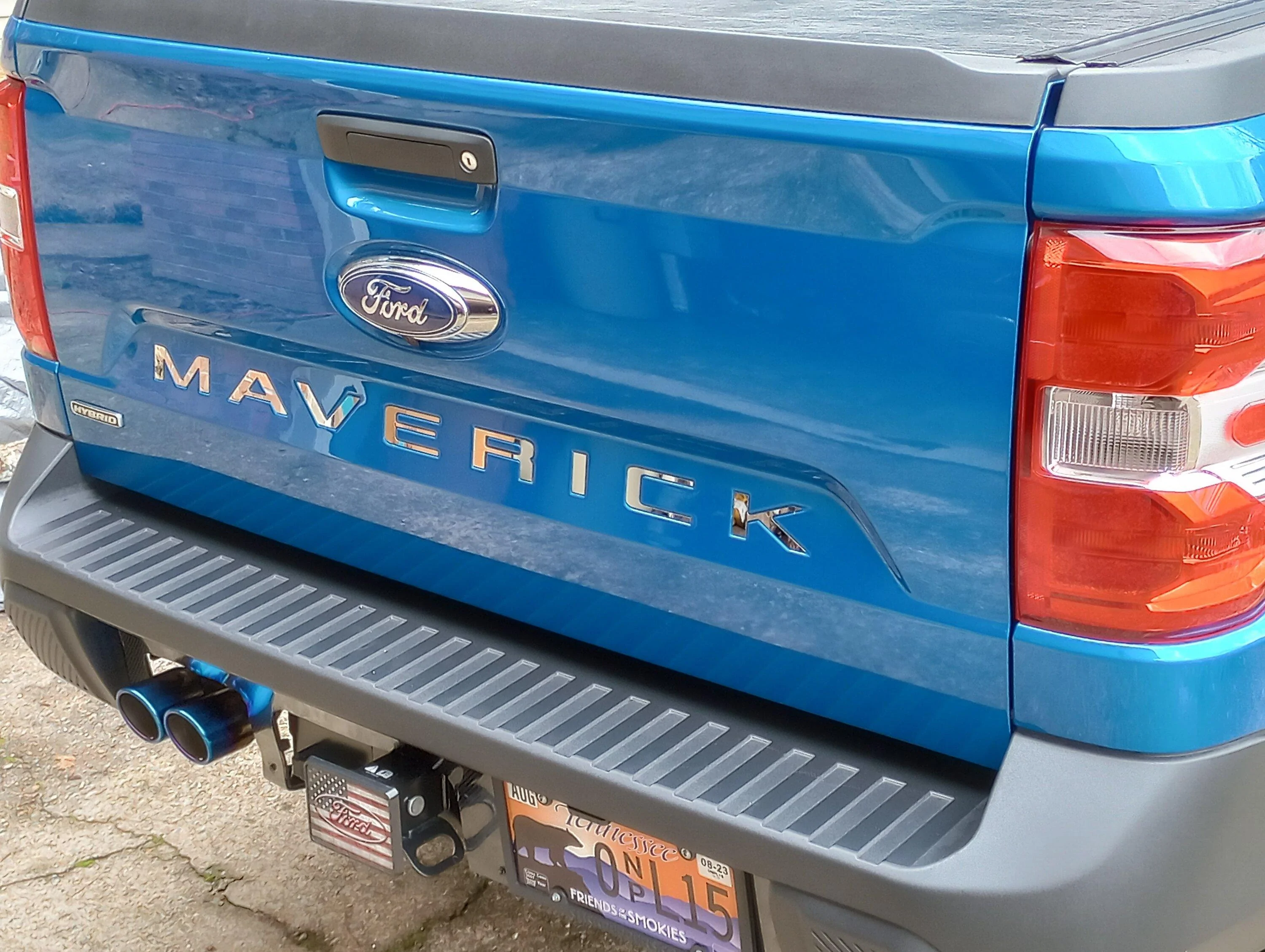 Ford Maverick Today I joined the tail gate lettering club IMG_20230209_145115778_HDR