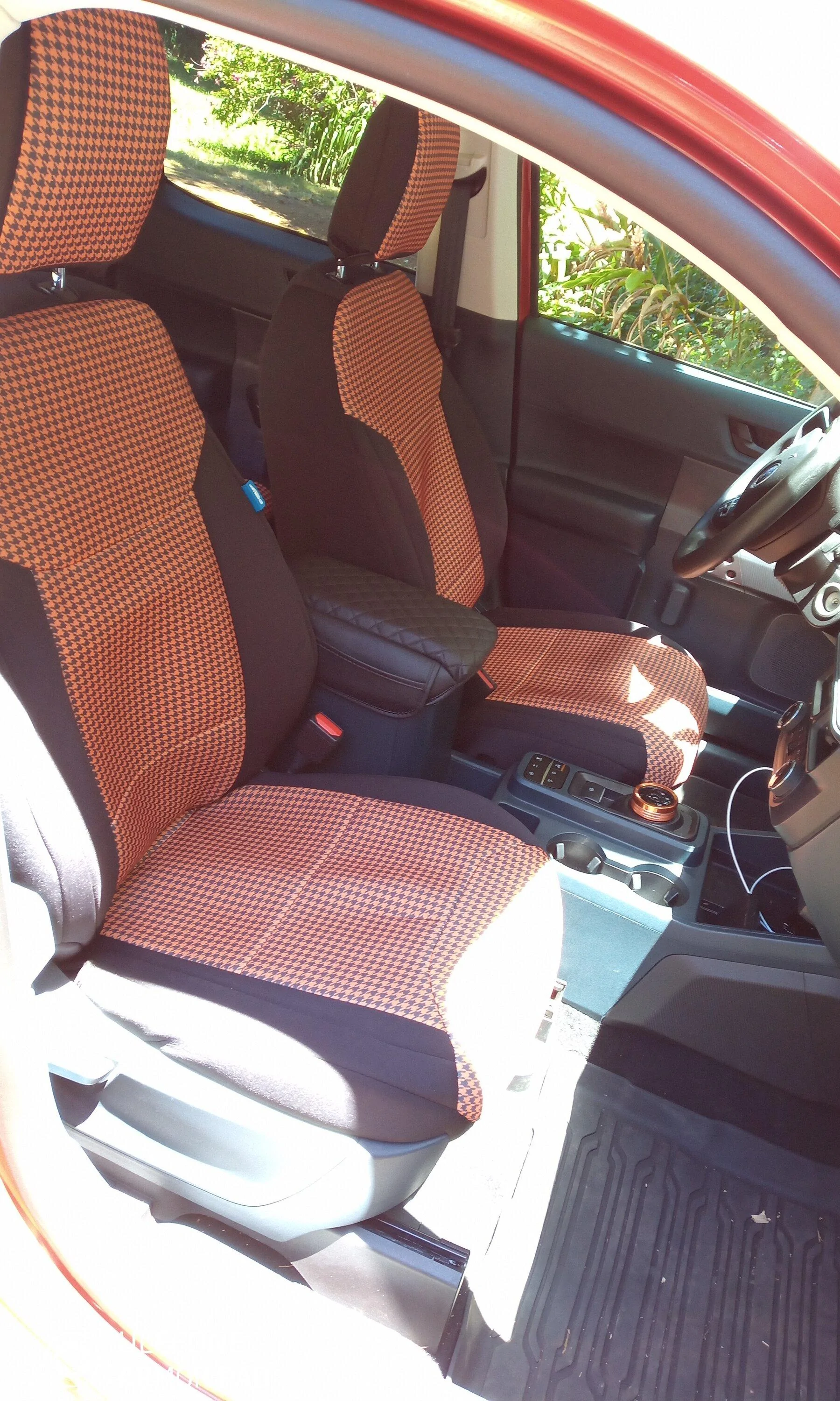 Ford Maverick CoverKing seat covers... 🍊 ORANGE!! IMG_20230820_125150_147