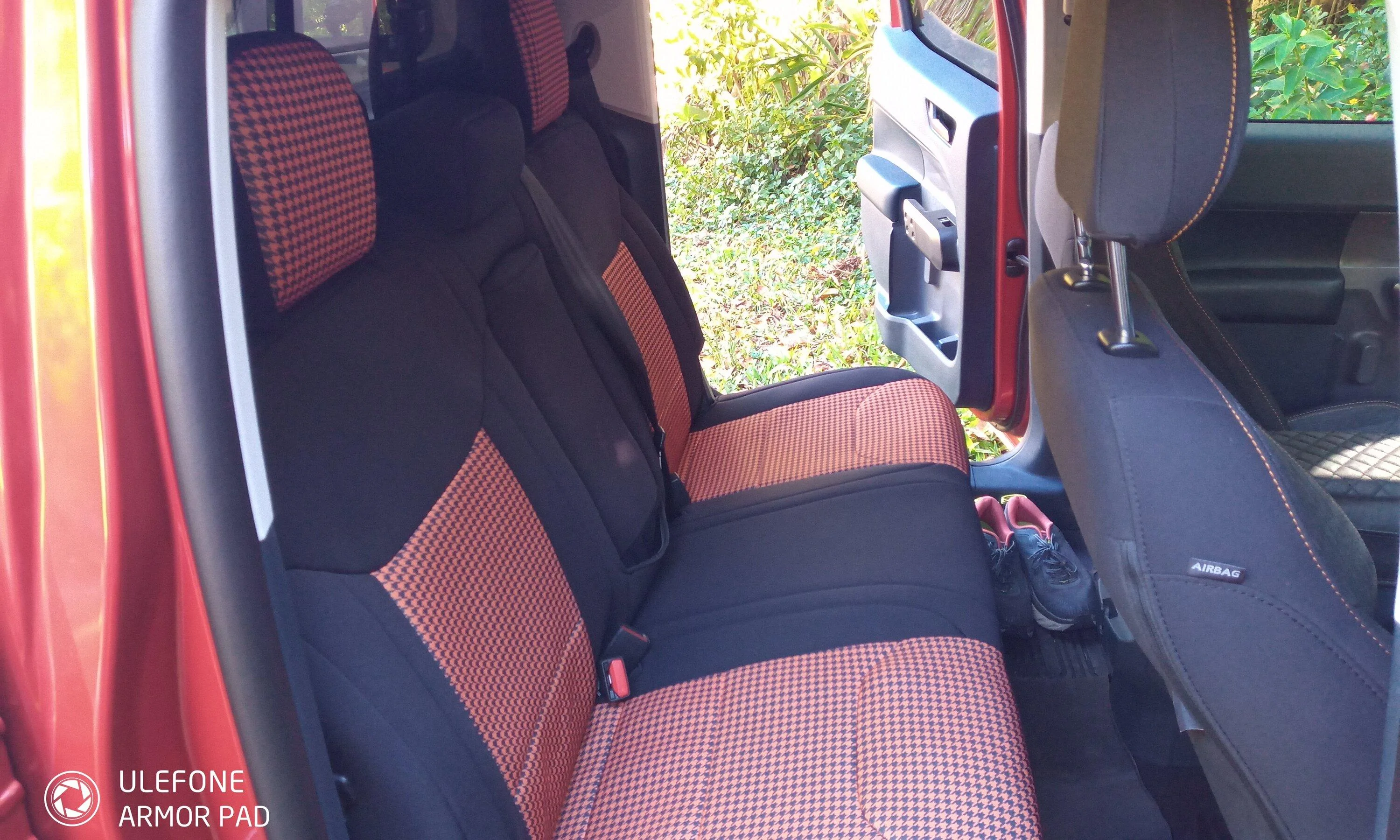 Ford Maverick CoverKing seat covers... 🍊 ORANGE!! IMG_20230820_091243_919