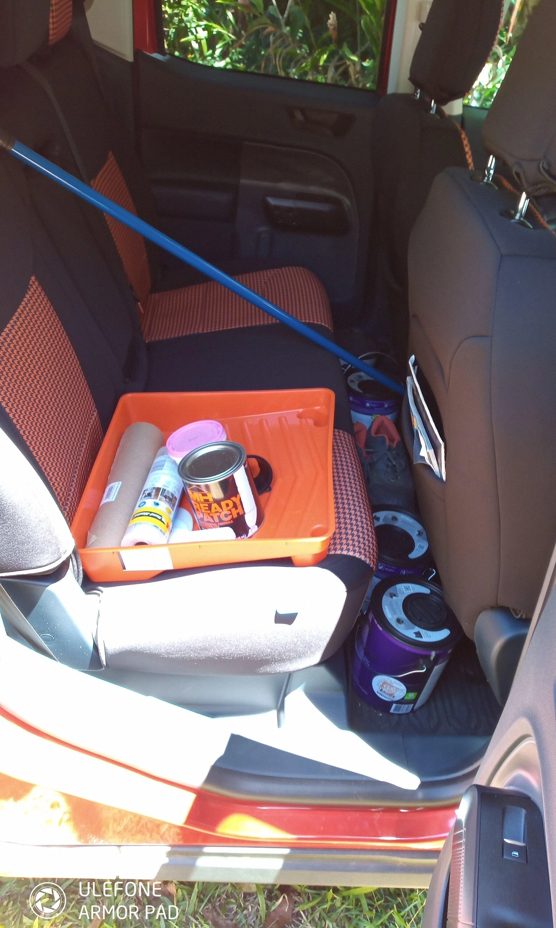 Ford Maverick CoverKing seat covers... 🍊 ORANGE!! IMG_20230820_125213_048