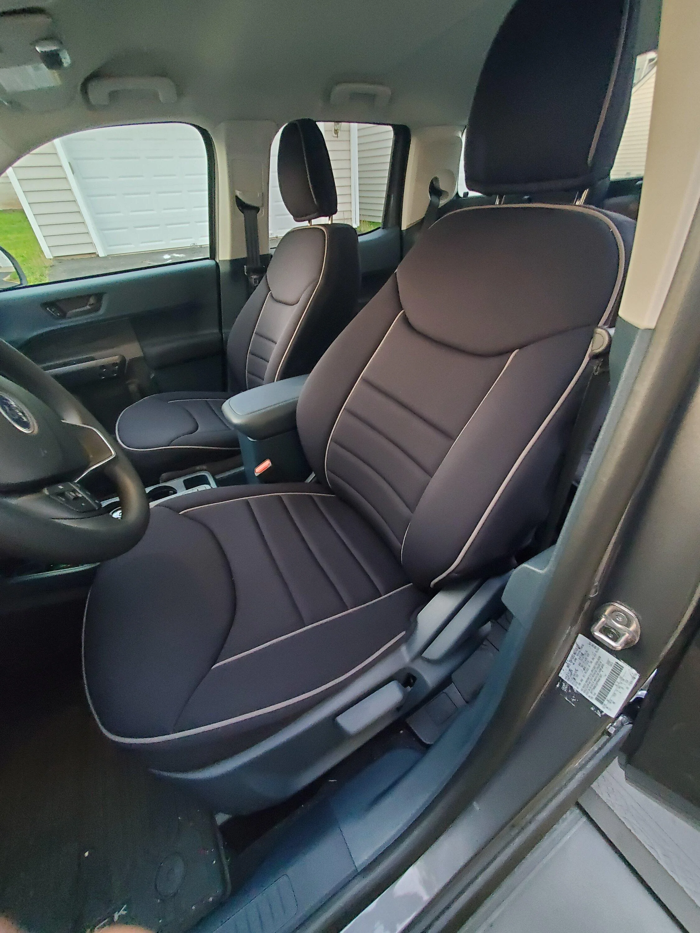 Ford Maverick Installed Wet Okole seat covers 20230820_194254