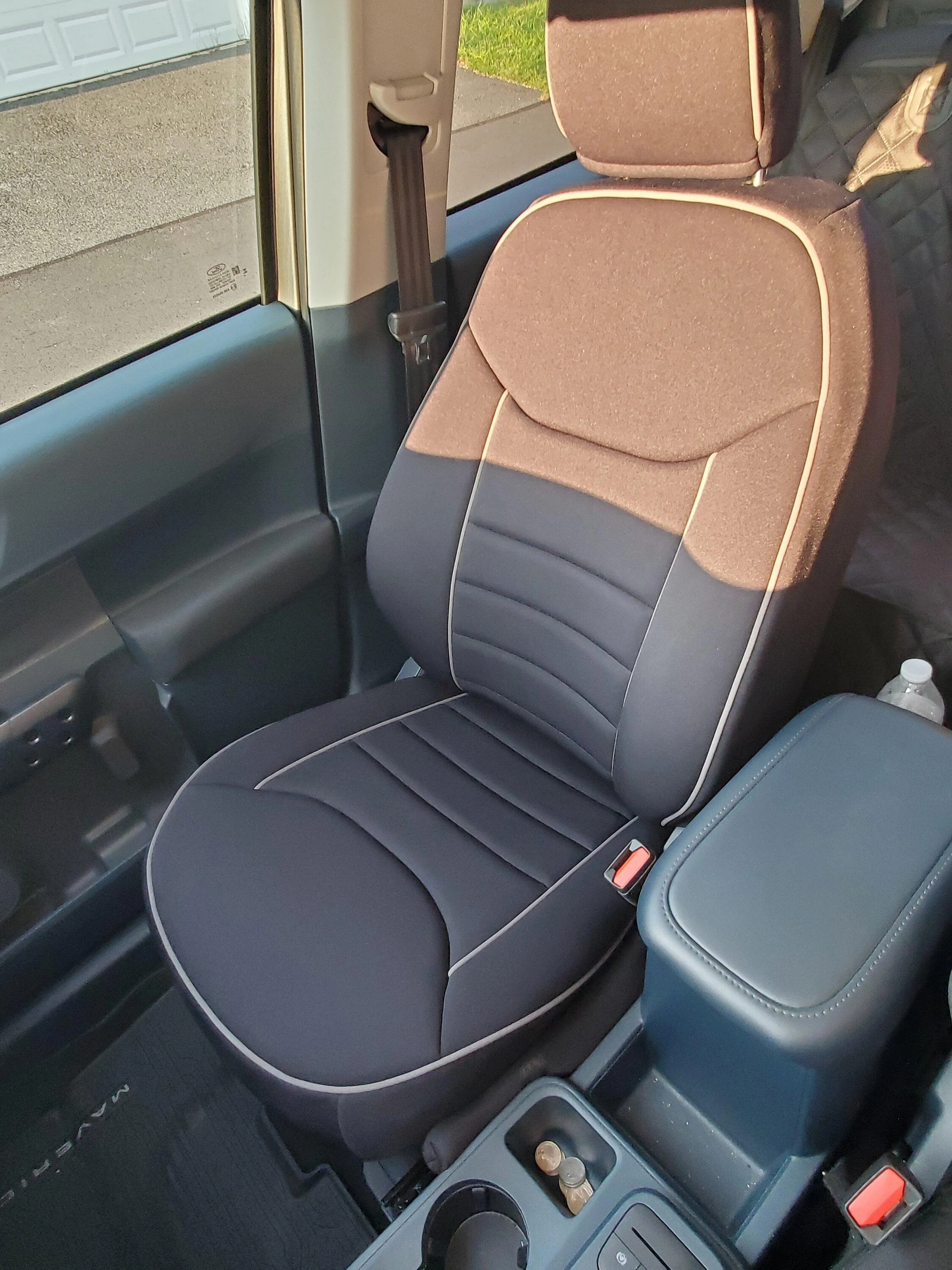 Ford Maverick Installed Wet Okole seat covers 20230820_184525
