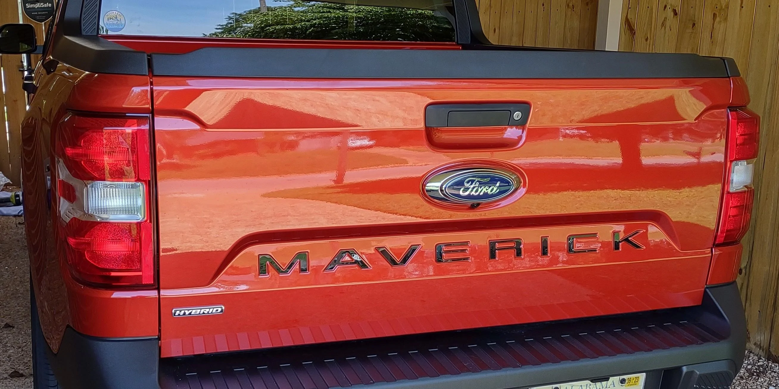 Ford Maverick Today I joined the tail gate lettering club IMG_20230809_123640349_HDR~2