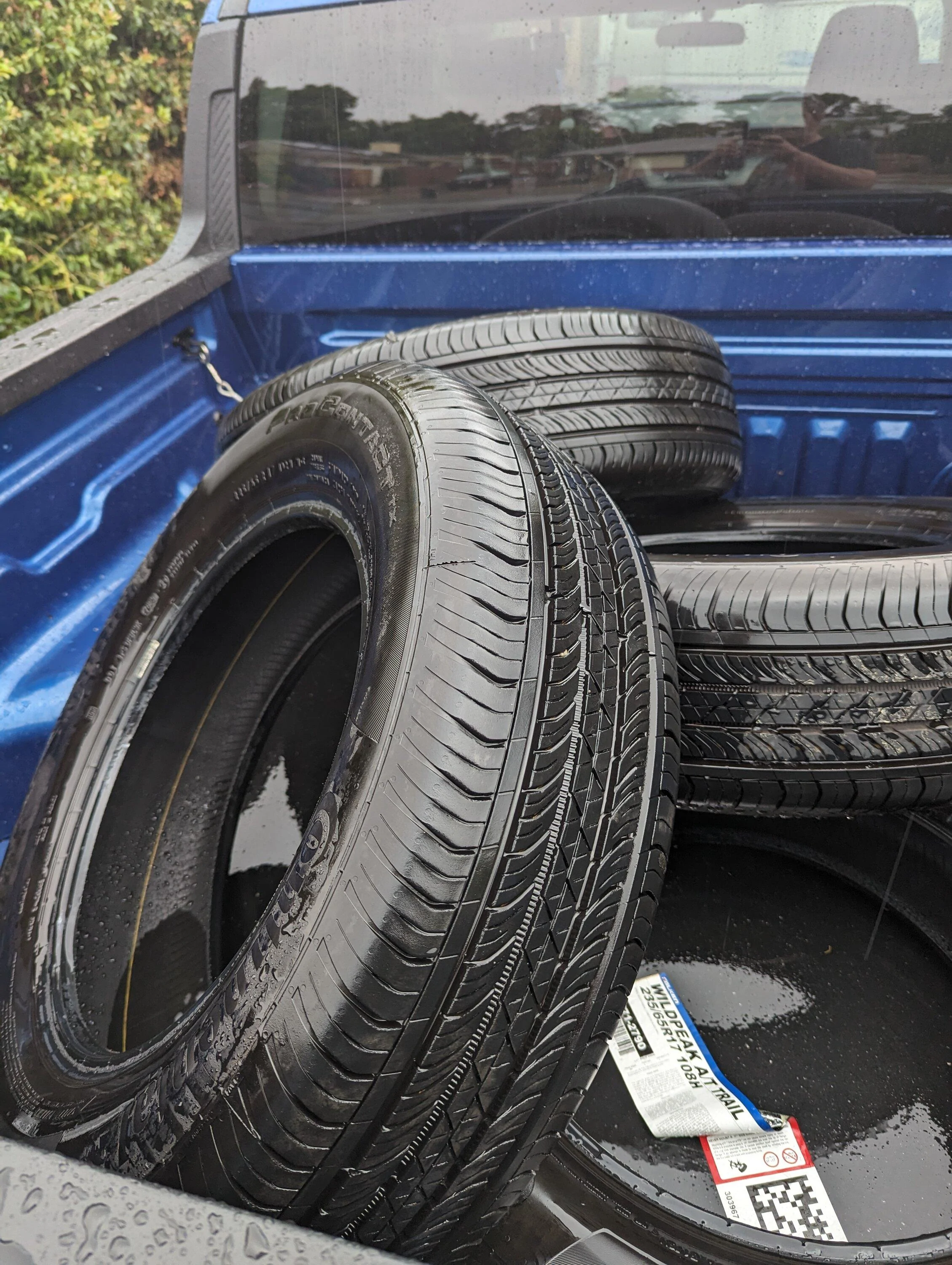 Ford Maverick Stock Continental tires $50 each PXL_20230820_151838253