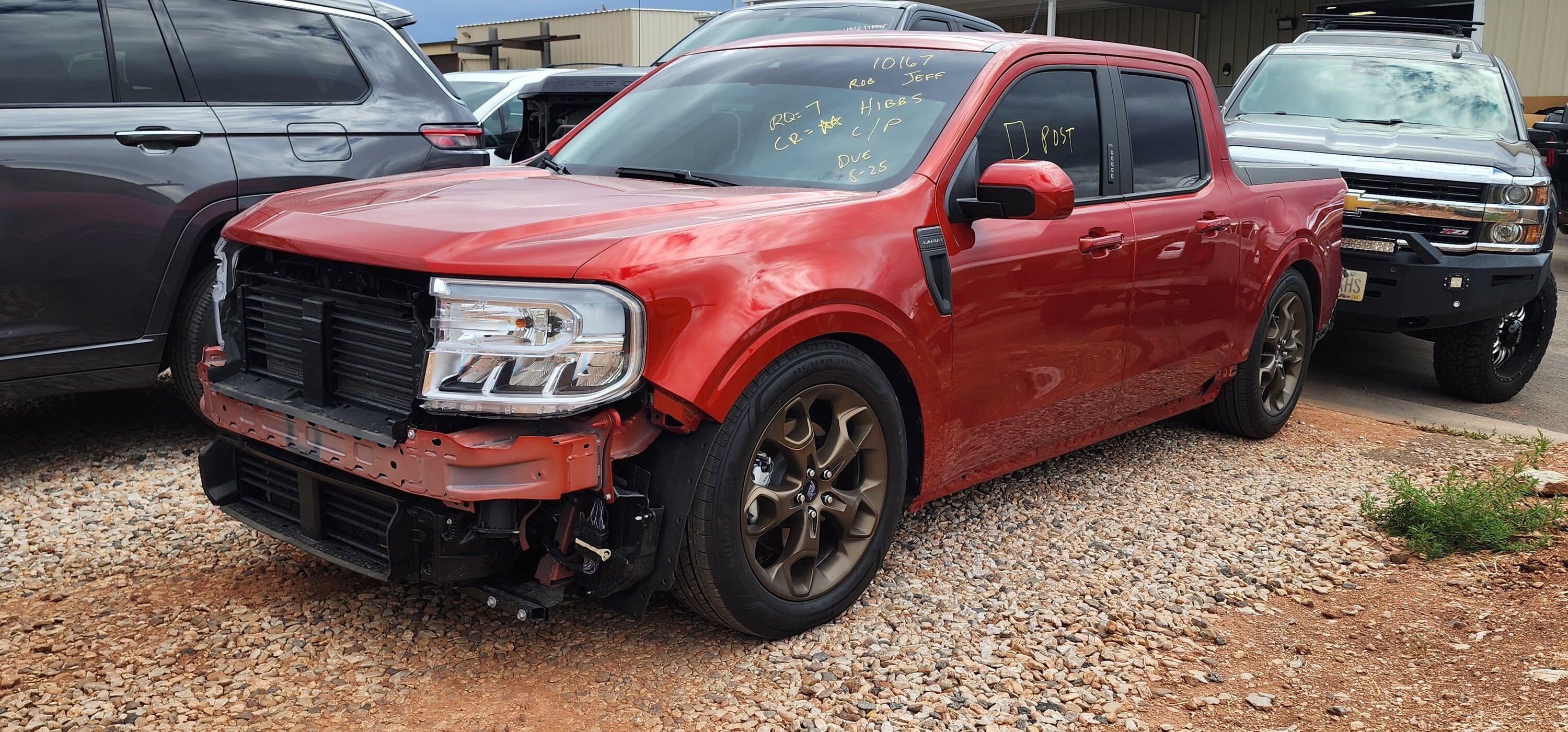Ford Maverick Slammed on Silver's Coilovers (23 Hybrid Lariat) 20230821_170518