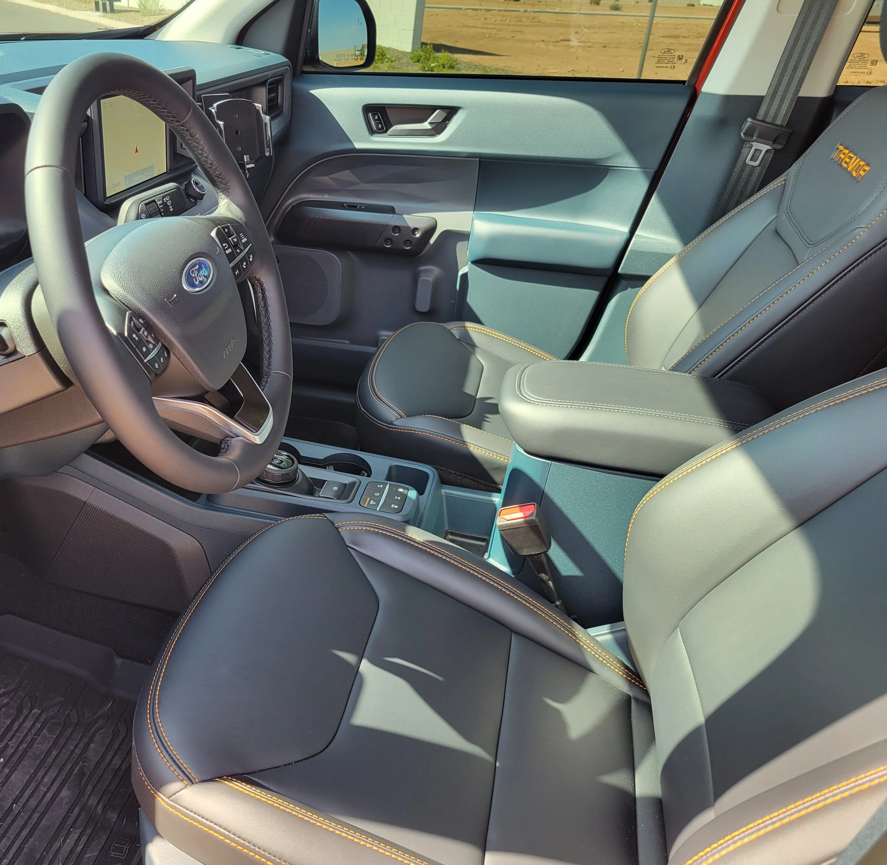 Ford Maverick HOT PEPPER RED Maverick Photos Thread Interior