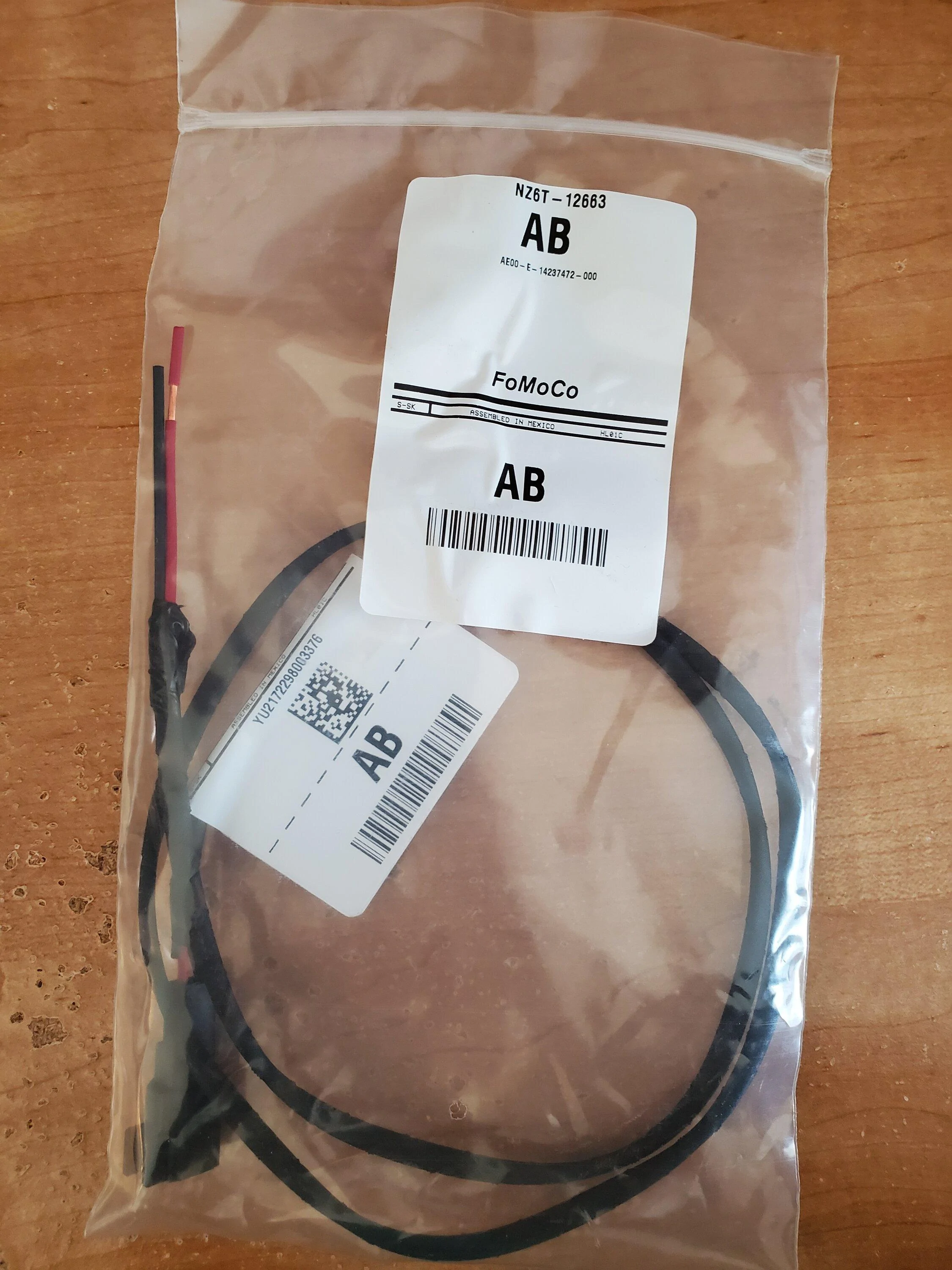 Ford Maverick What is this wire harness that came in the Maverick's glove compartment? 20230822_154025