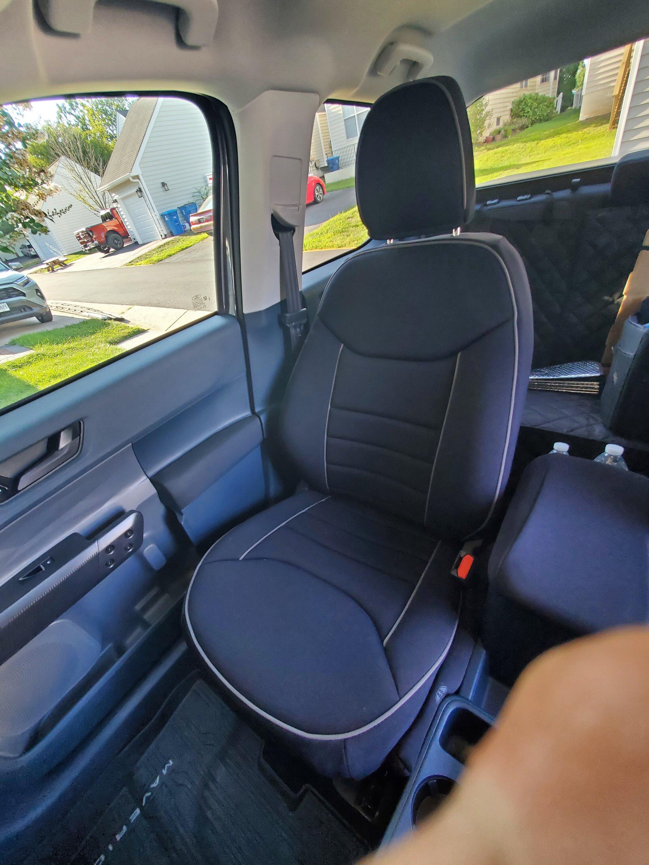 Ford Maverick Installed Wet Okole seat covers 20230822_175621