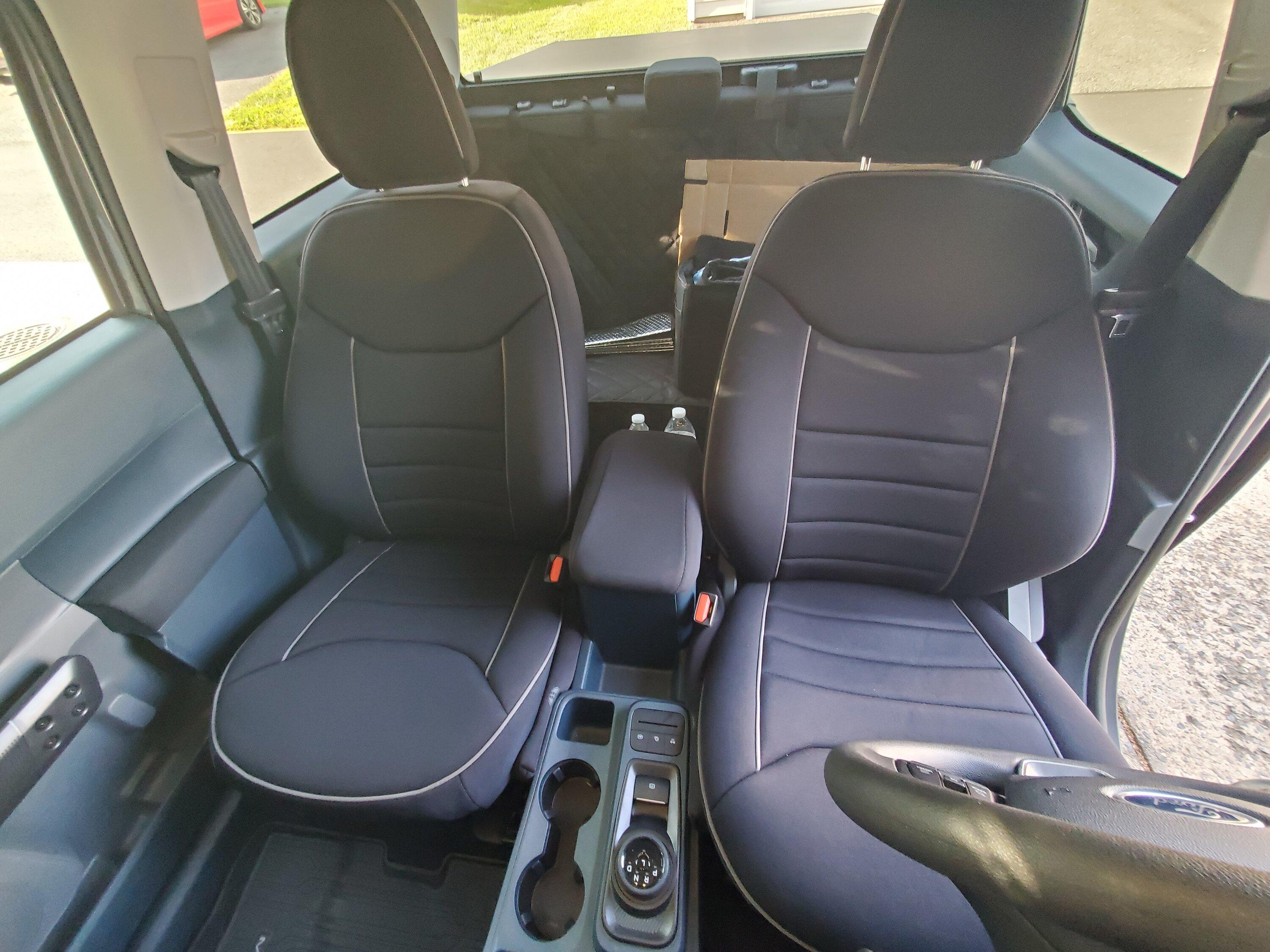 Ford Maverick Installed Wet Okole seat covers 20230822_175558