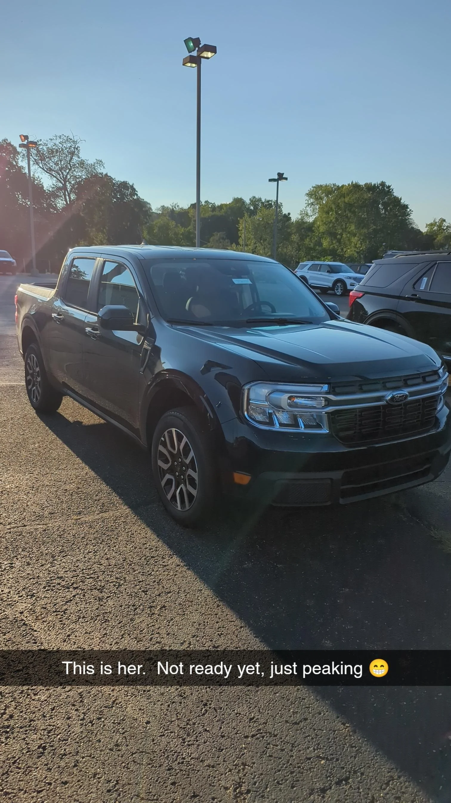 Ford Maverick Shocking. Snapchat-209711356
