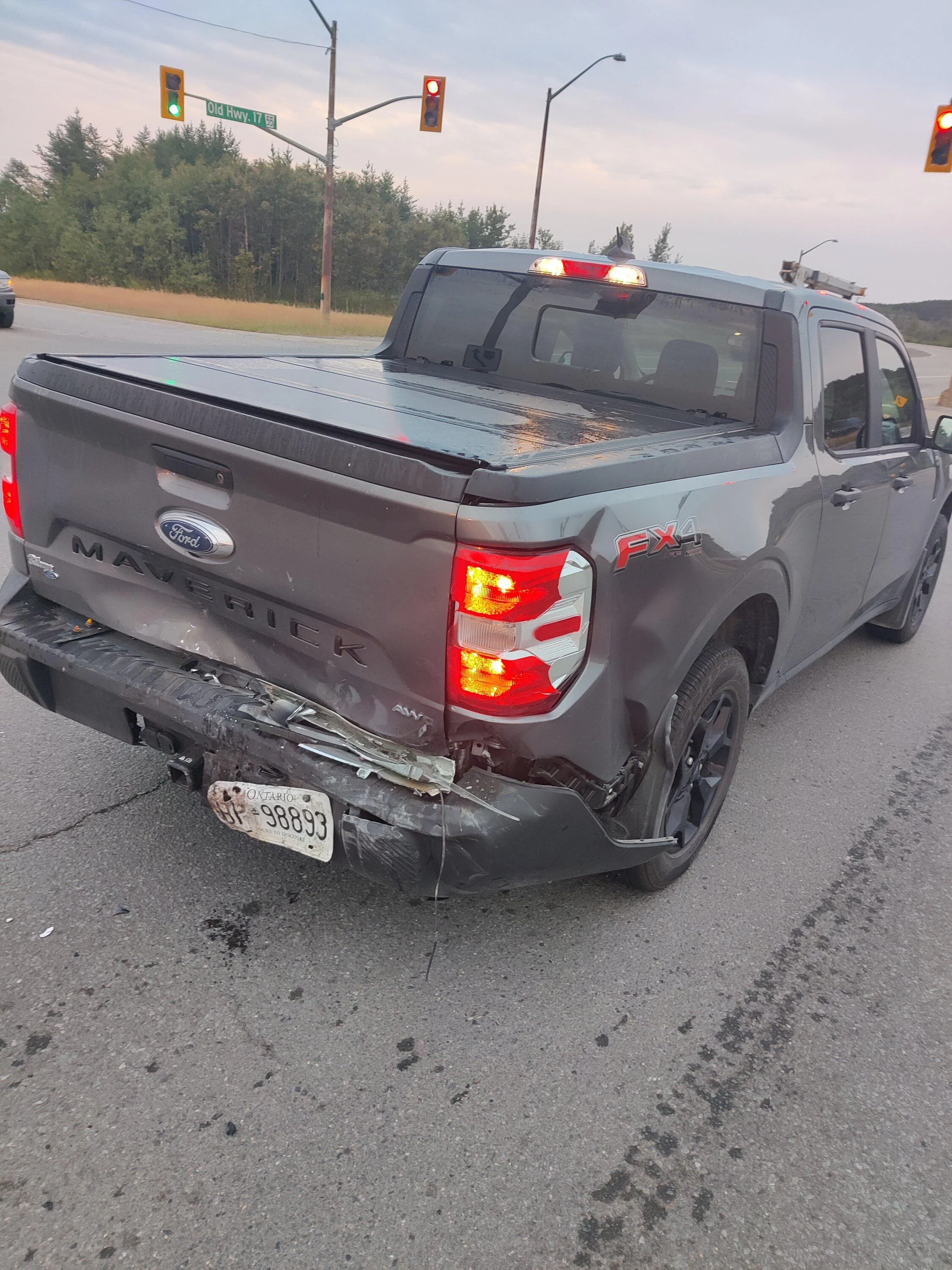Ford Maverick Rear ended IMG_20230822_065003