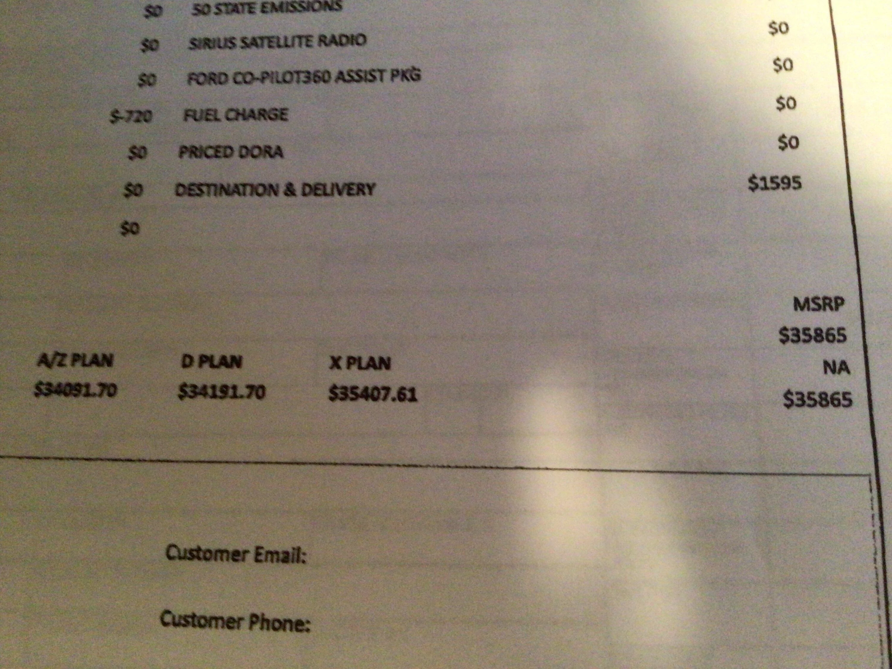 Ford Maverick X plan pricing on 2024 Maverick Lariat? IMG_2771