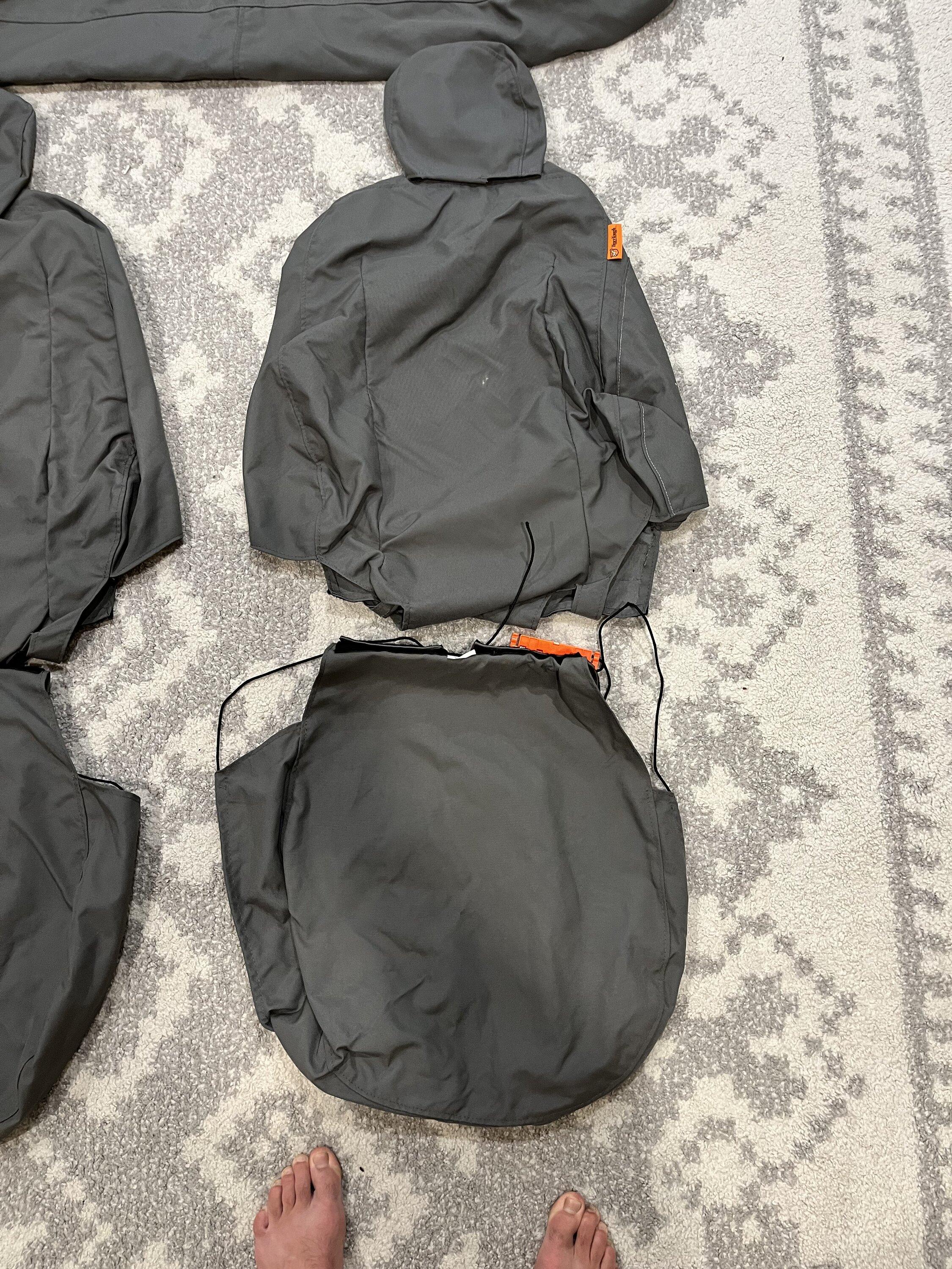 Ford Maverick TigerTough IronWeave Seat Covers Full Set IMG_3538