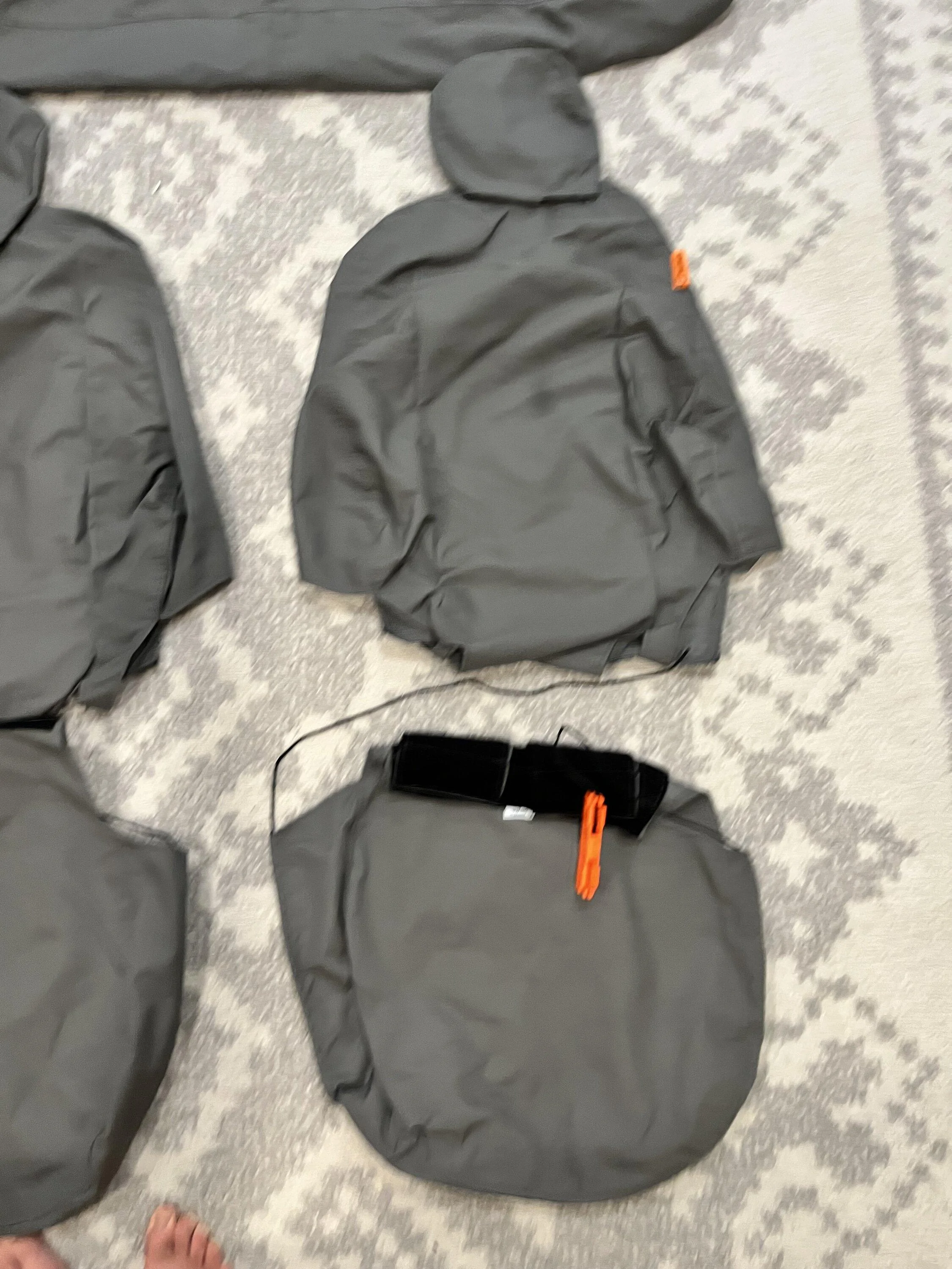 Ford Maverick TigerTough IronWeave Seat Covers Full Set IMG_3548