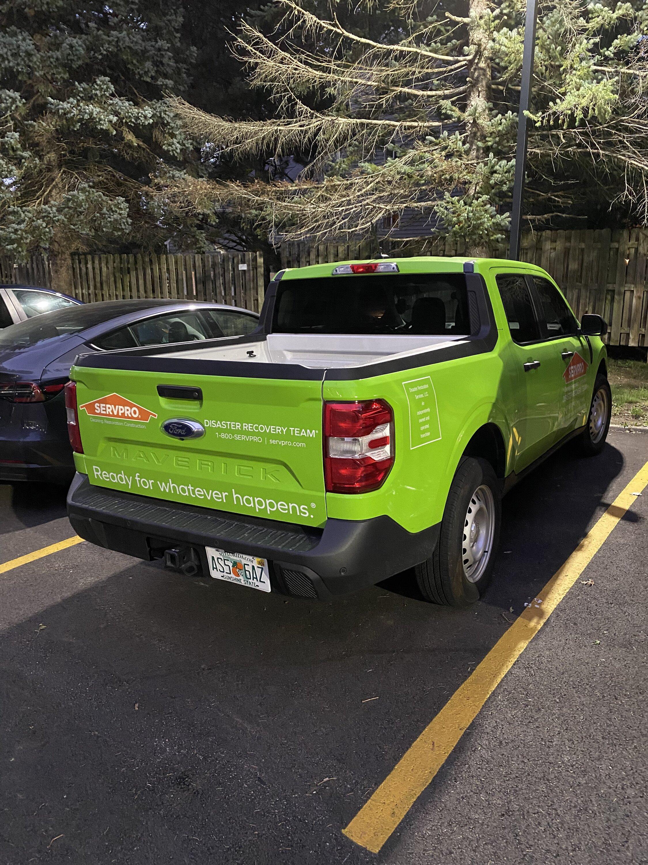 Ford Maverick ServPro Maverick IMG_2414