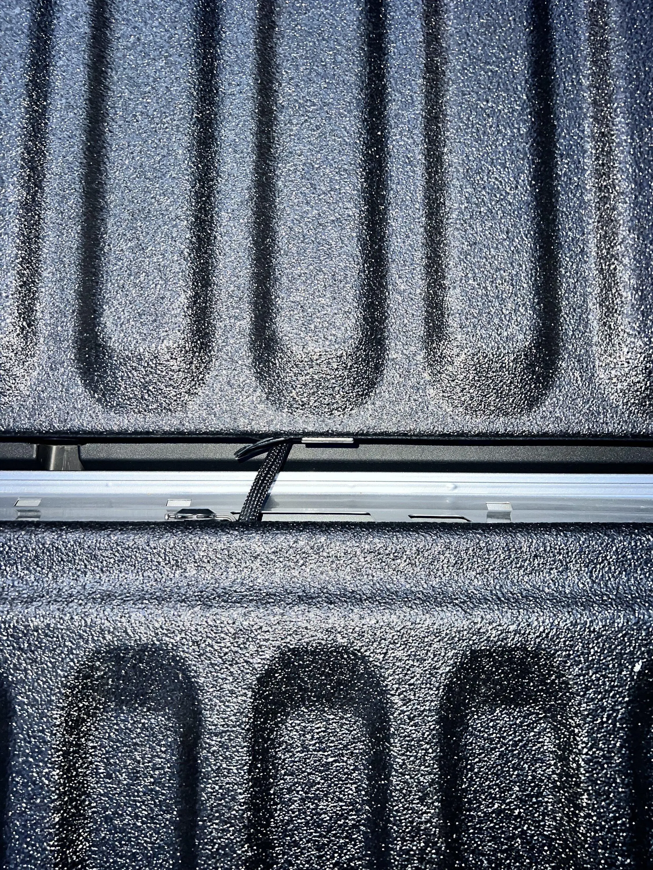 Ford Maverick NiLight 60” LED bed light kit installed with tailgate magnetic switch IMG_4277