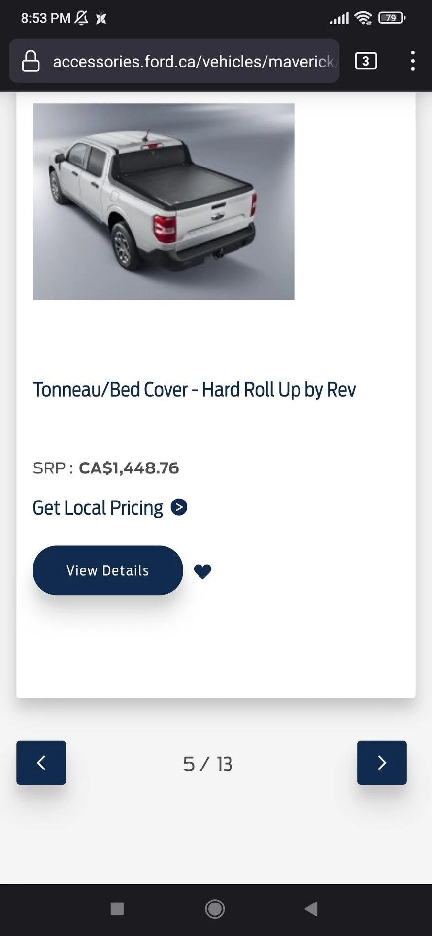 Ford Maverick Tonneau covers - trifold vs hard roll up? Screenshot_2021-10-14-20-53-42-386_org.mozilla.firefox