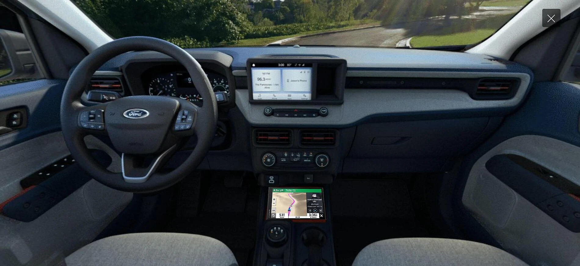 Ford Maverick What'd you put in dash Cubby Hole (space next display screen)? Capture2