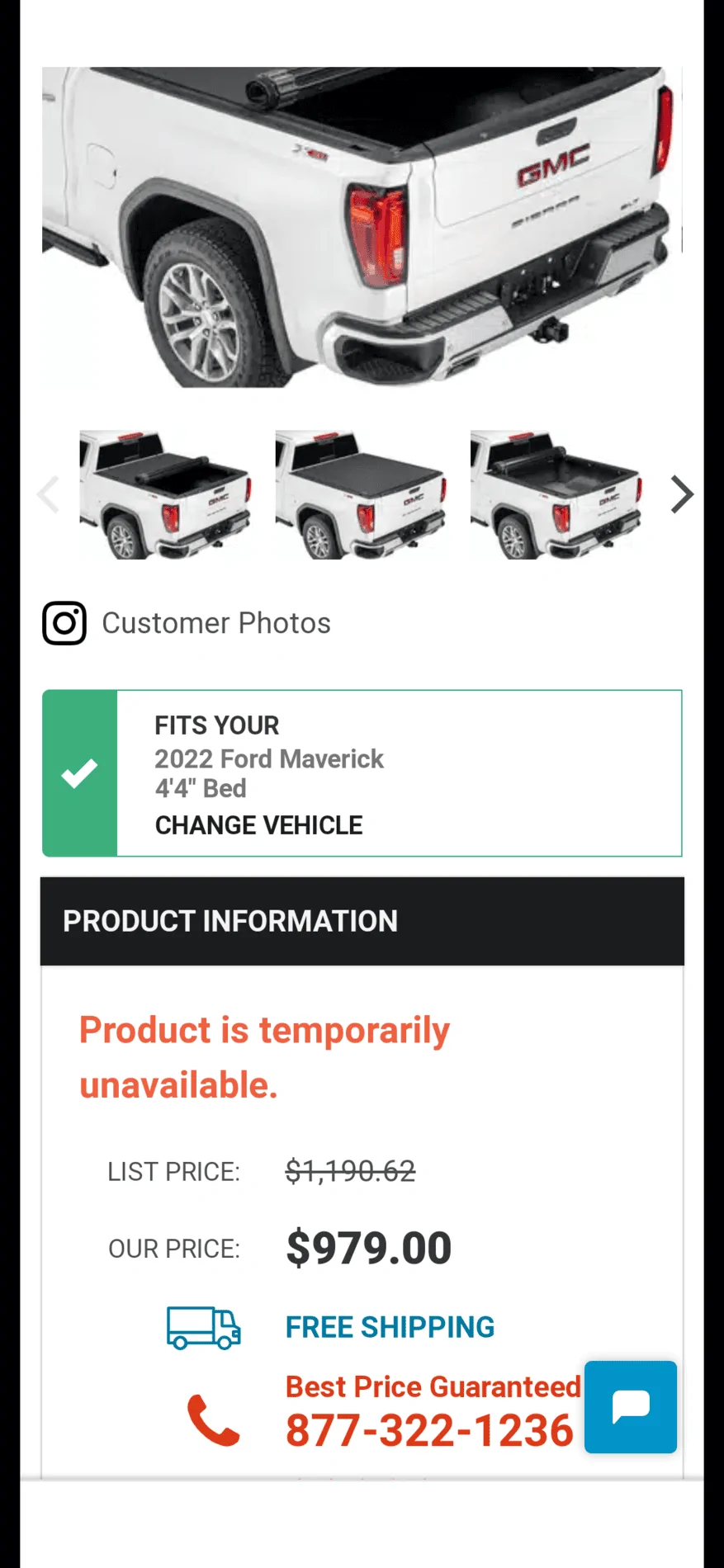 Ford Maverick Tonneau covers - trifold vs hard roll up? Screenshot_20211015-065714