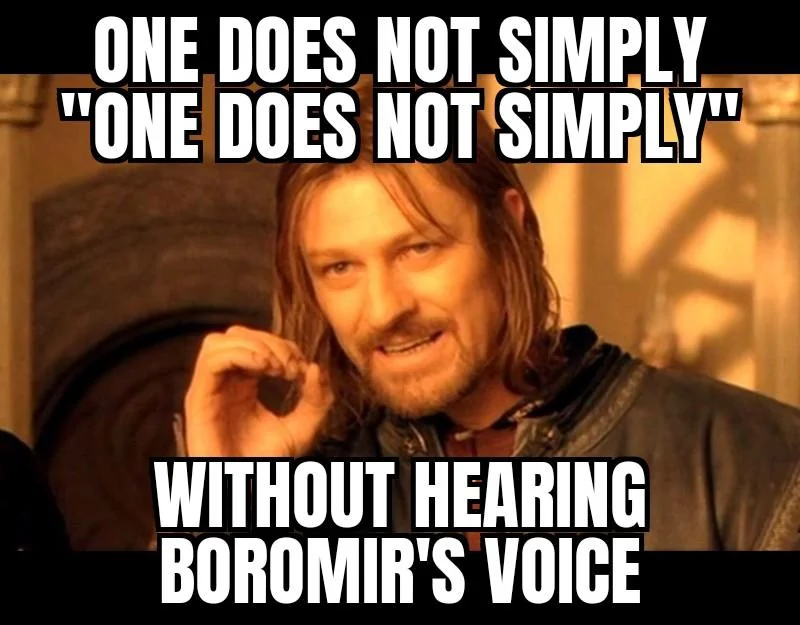Ford Maverick Maverick Memes -  fun diversion while we wait [ ** NO POLITICS ** ] Boromir 15102021072305