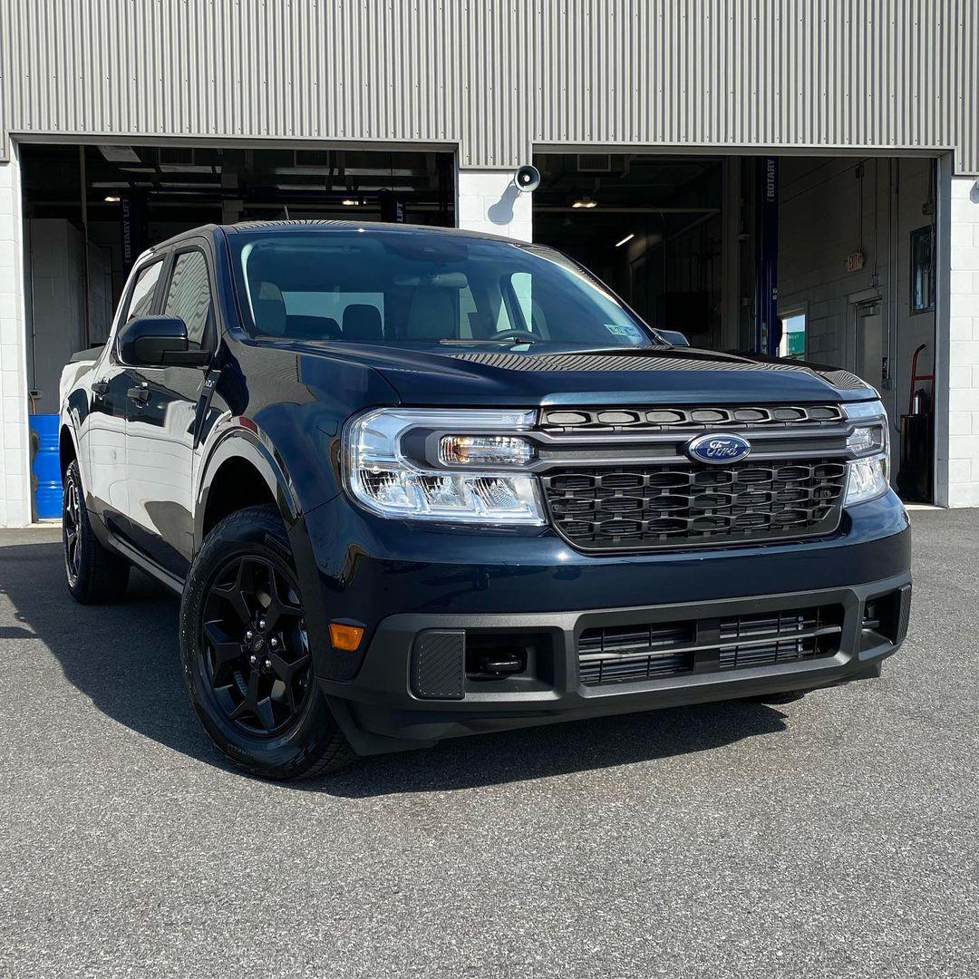 Ford Maverick ALTO BLUE Maverick Photos Thread Alto Blue XLT FX4 Maverick 9
