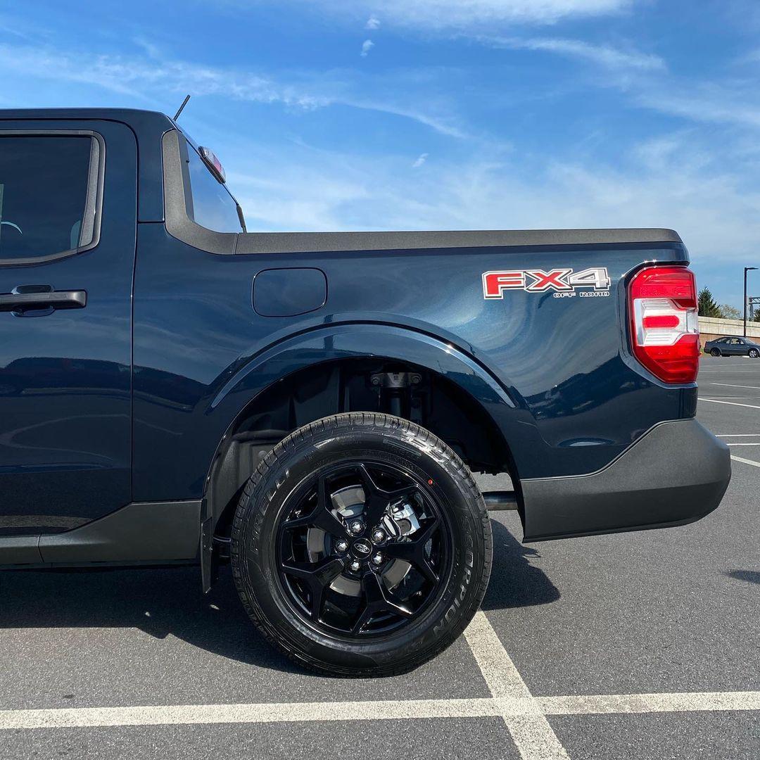 Ford Maverick ALTO BLUE Maverick Photos Thread Alto Blue XLT FX4 Maverick 8