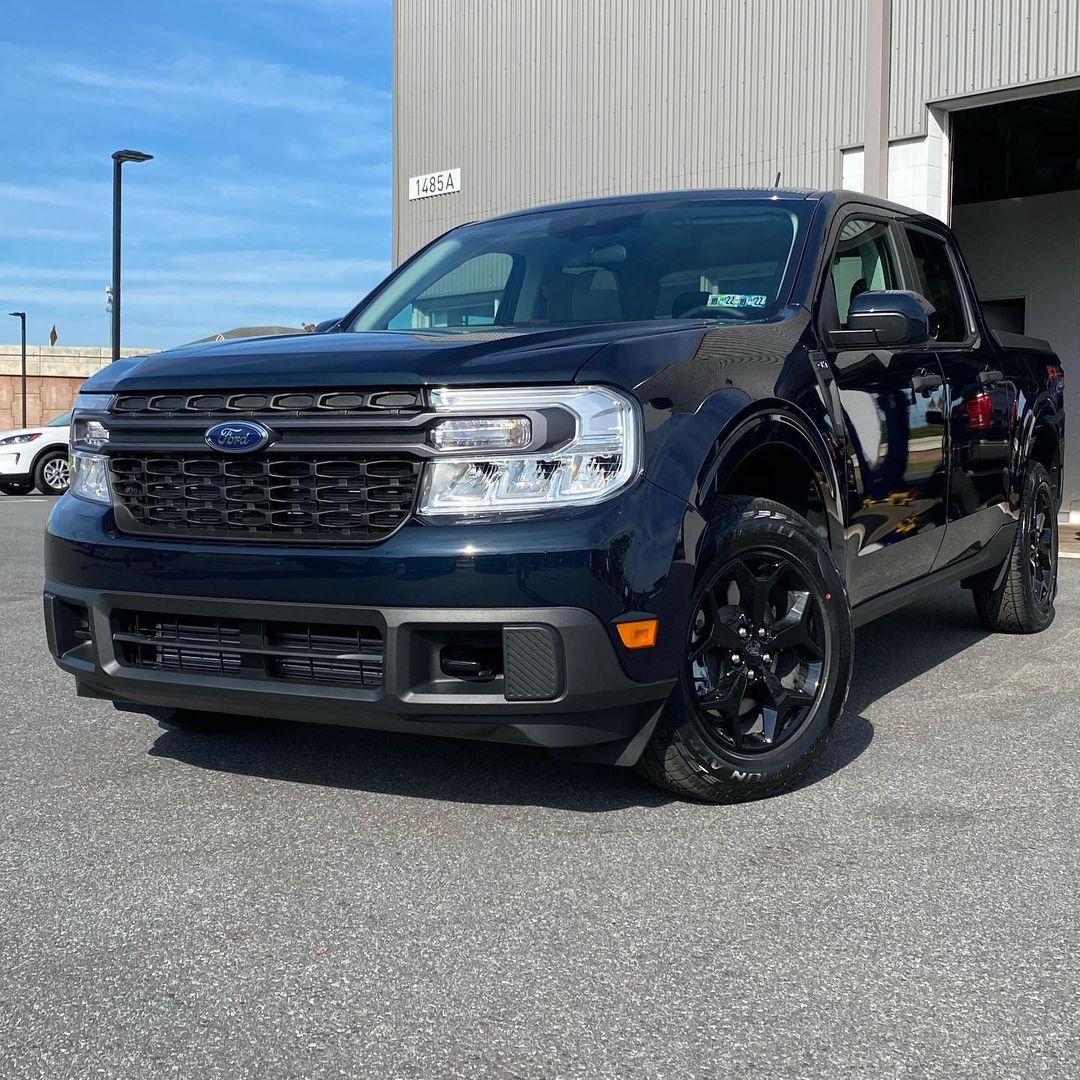 Ford Maverick ALTO BLUE Maverick Photos Thread Alto Blue XLT FX4 Maverick 6