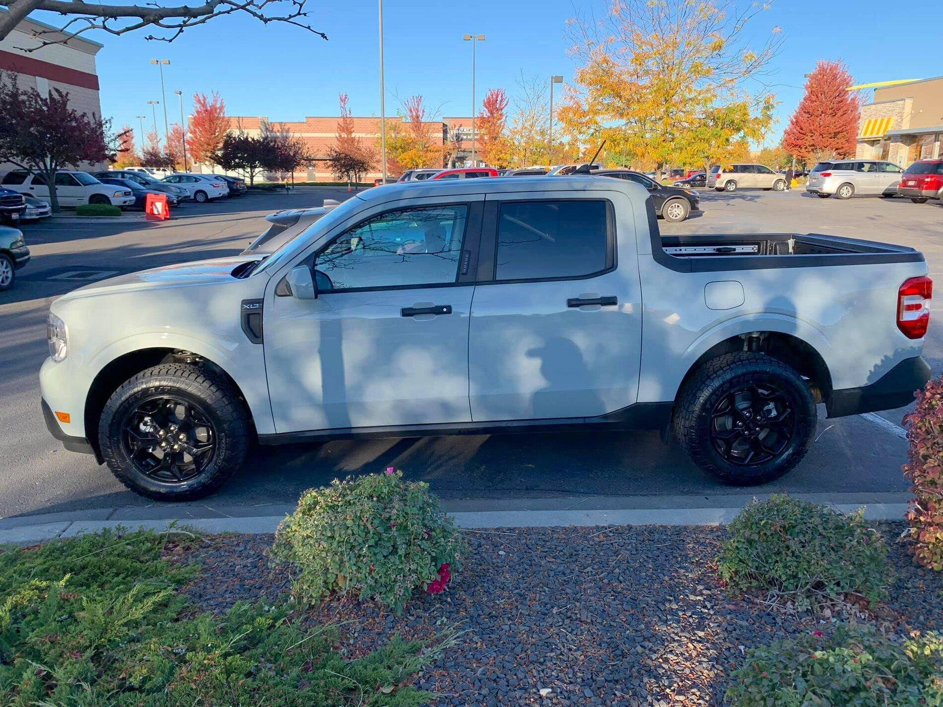 Ford Maverick CACTUS GRAY Maverick Photos Thread 235:65 Toyo AT3 tires on XLT FX4 Maverick 5