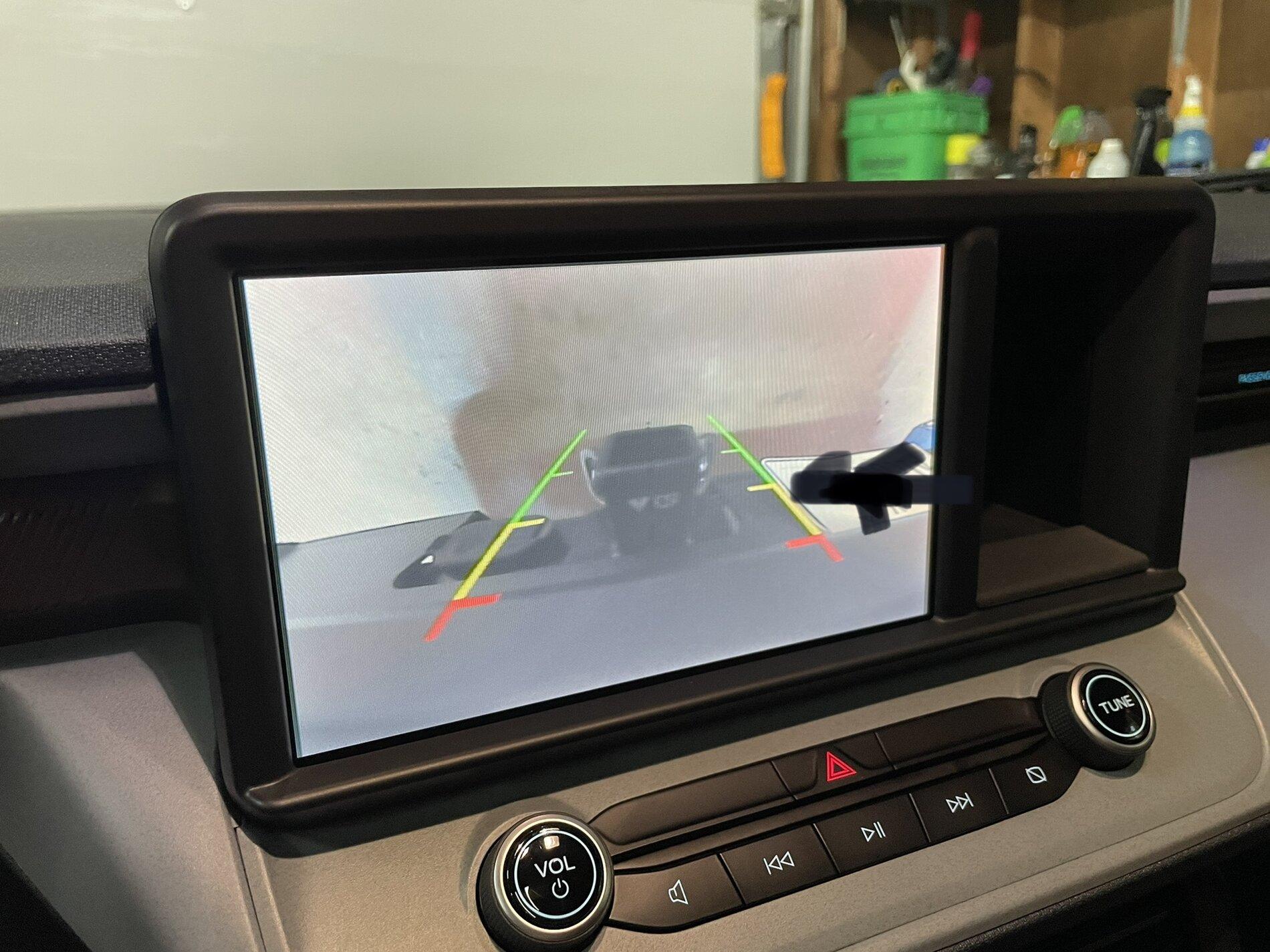Ford Maverick Backup Camera/Tailgate Down Fully Down