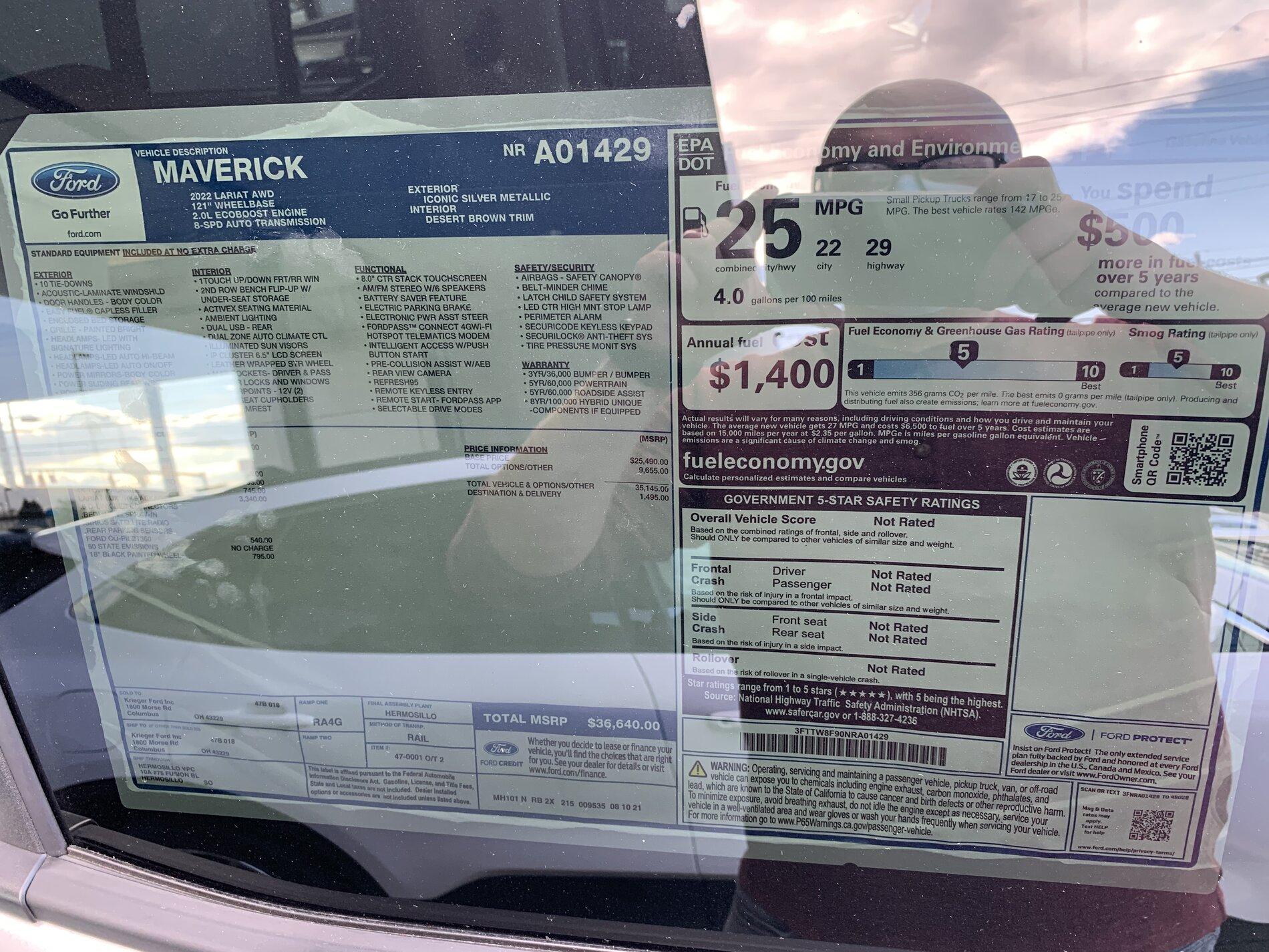 Ford Maverick Krieger Ford has a Maverick (Columbus, Ohio) A5EA7B6E-D03C-49E5-BC03-843FC1782B49