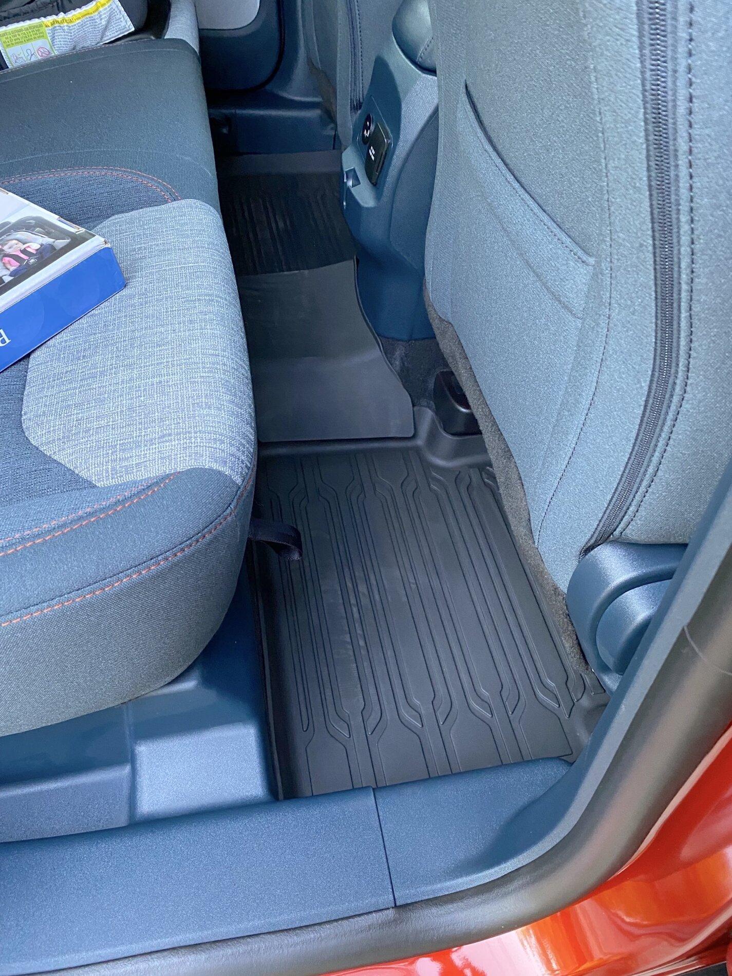 Ford Maverick Ford Accesory Maverick All Weather Mats / Liners installed Ford Maverick All Weather Floor Mats Accessory 2