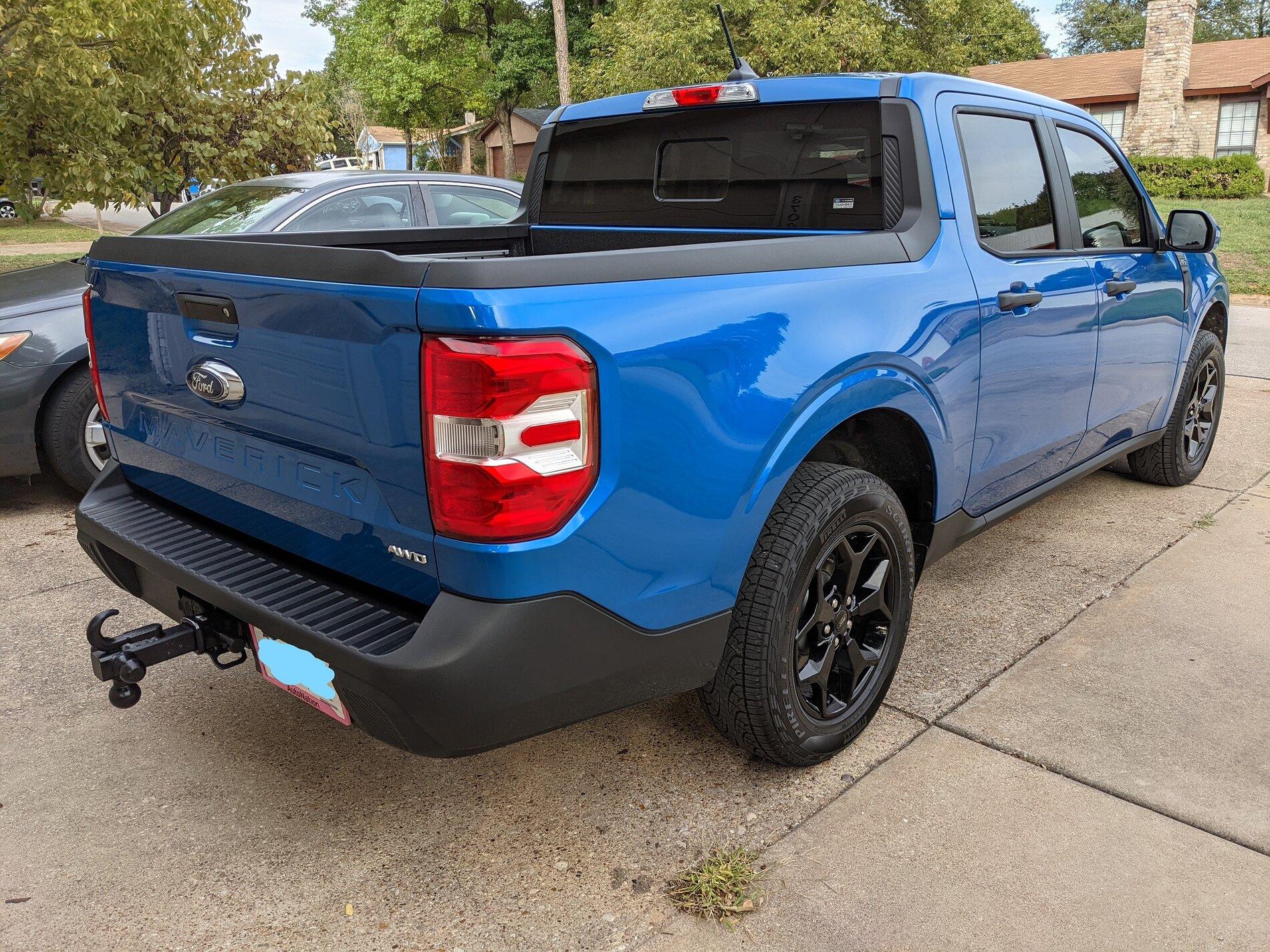 Ford Maverick FX4-No-More (Debadged Velocity Blue Maverick FX4) debadged-02-Smaller