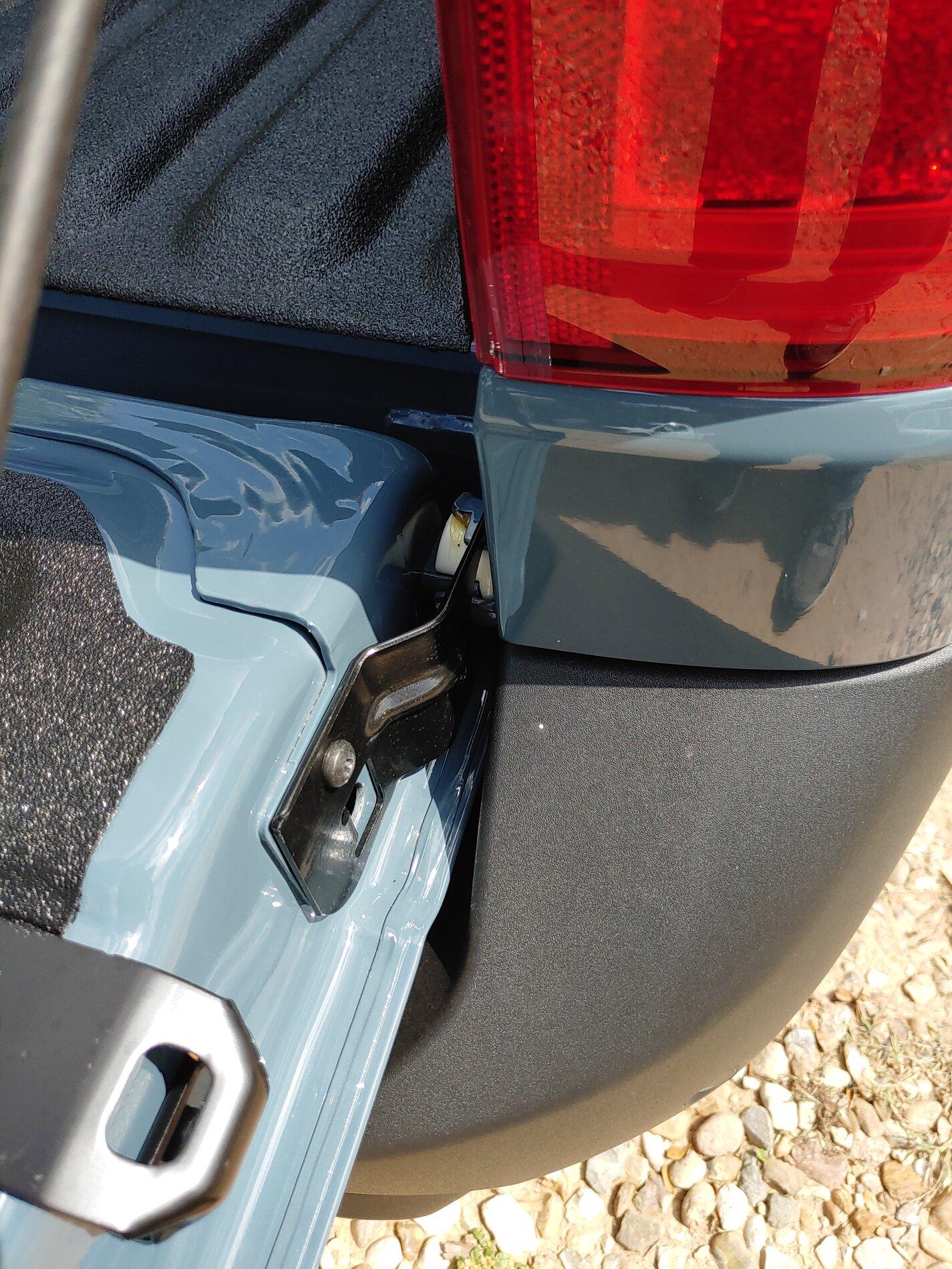 Ford Maverick Bullet Liner sprayed on my XLT Maverick bed bedliner (1)
