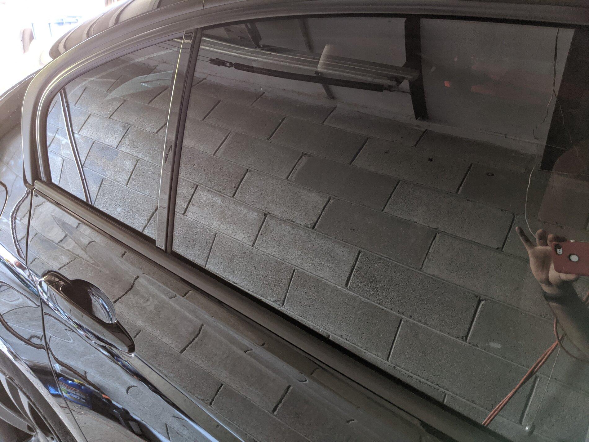 Ford Maverick HyperDip = Bye chrome trim (blacked out emblems with plastidip like spray) PXL_20211019_211635876