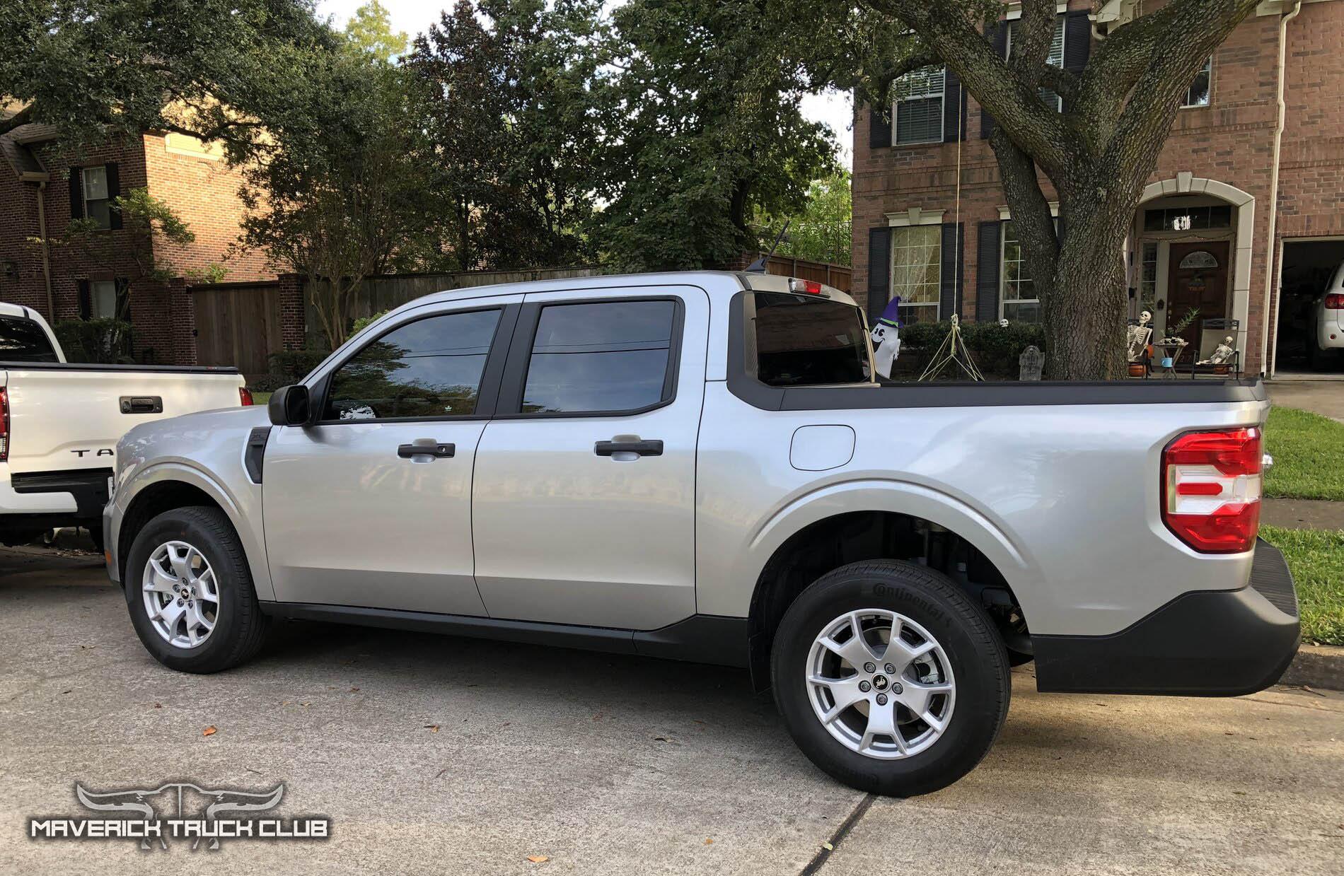 Ford Maverick ICONIC SILVER Maverick Photos Thread 2022 Maverick with Bronco Sport wheels