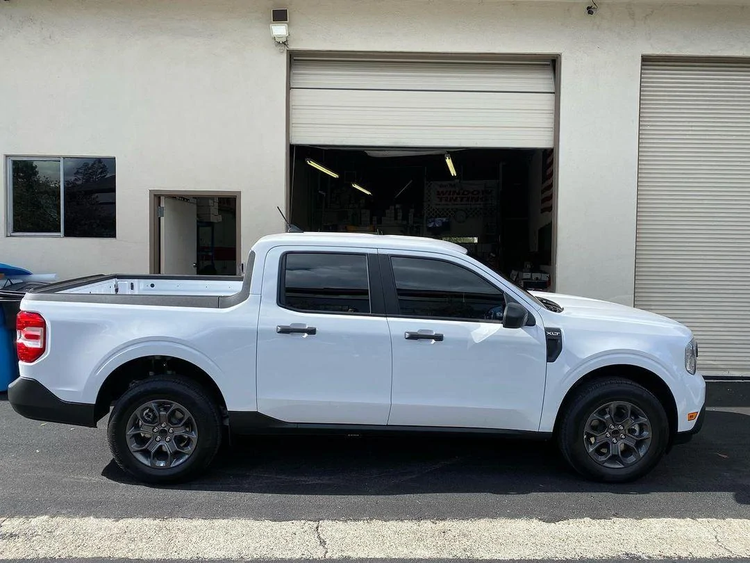 2022 Ford Maverick XLT Oxford White window tint 3.jpg