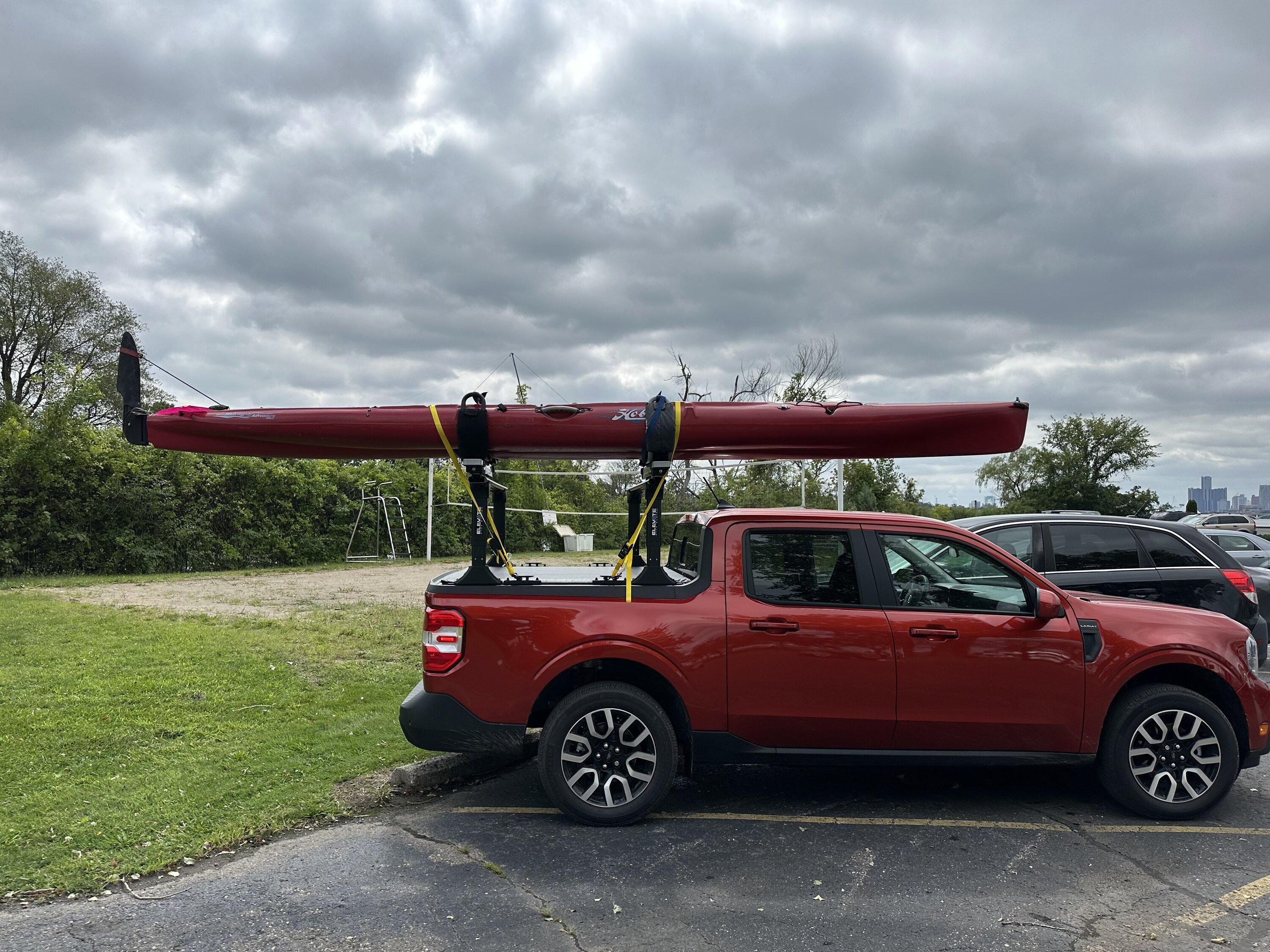 Ford Maverick Best fittings for kayaks compatible with Tonneau IMG_0999