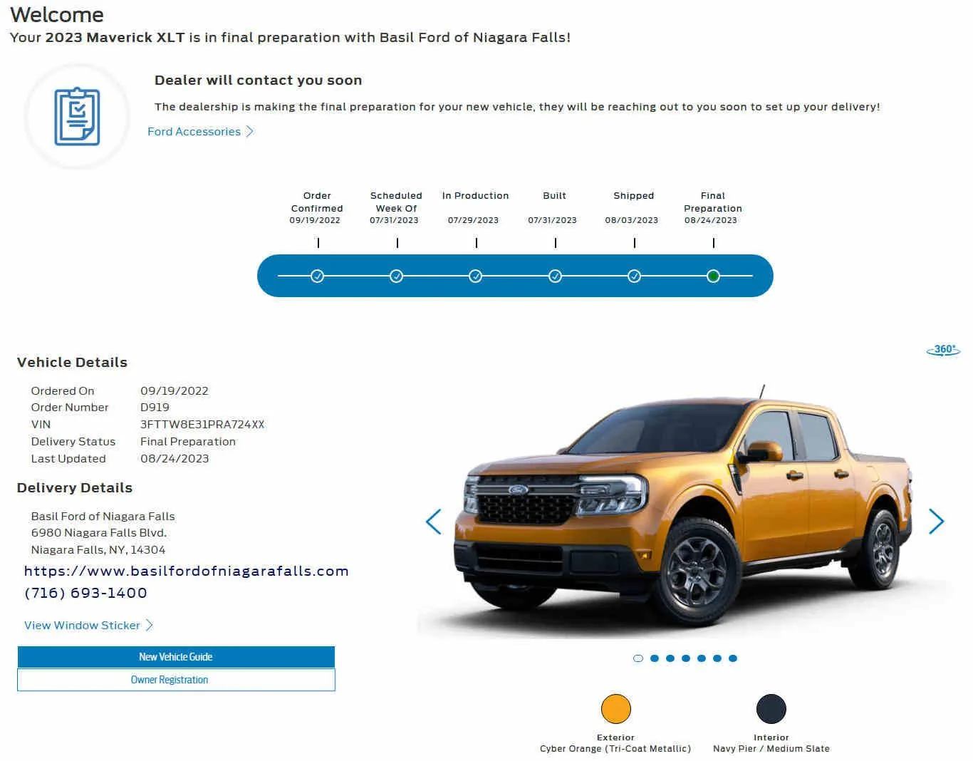 Ford Maverick 📬 5/18/23 Scheduling Email Received Group [EMAILS NOW ARRIVING] final_pr