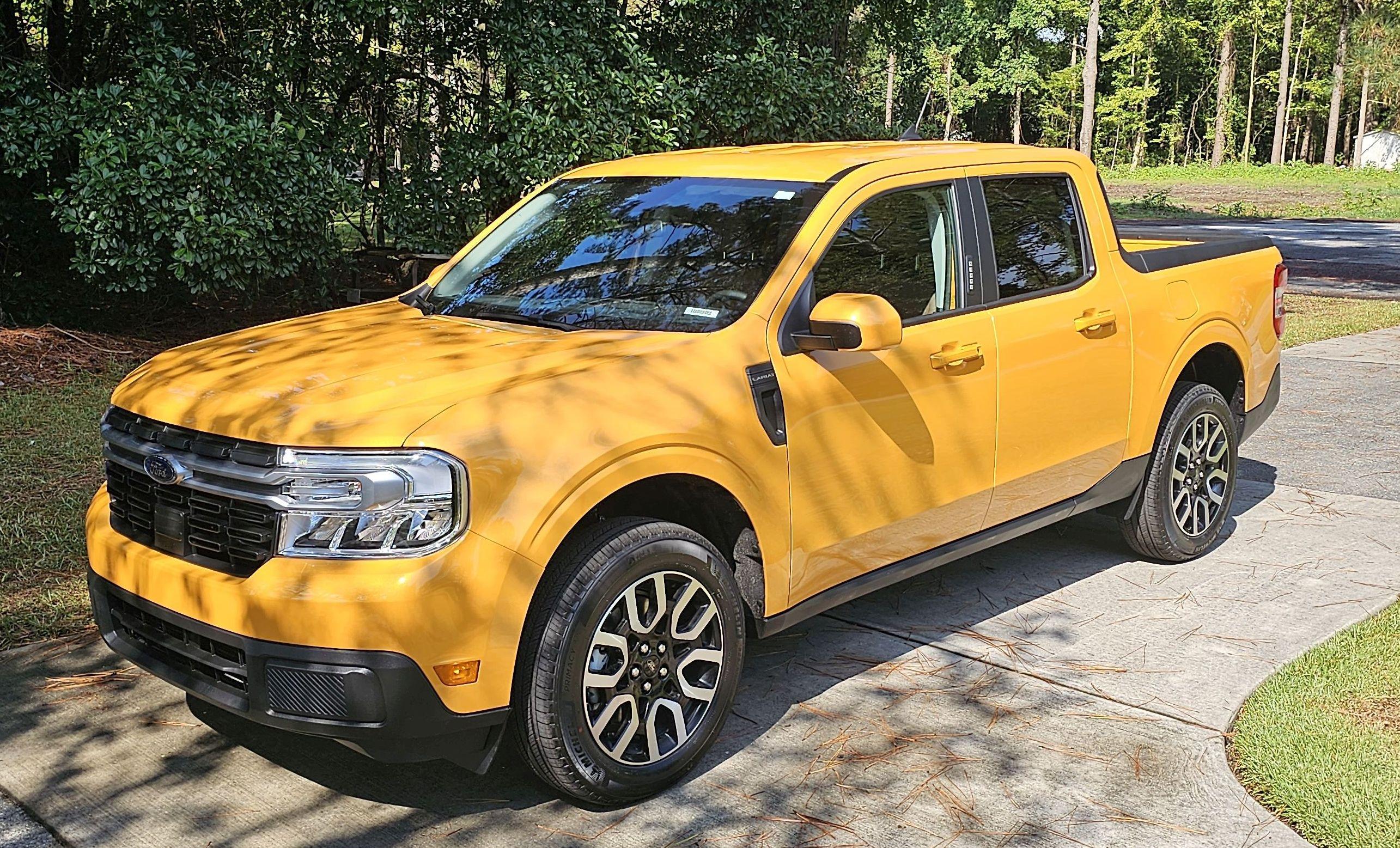 Ford Maverick CYBER ORANGE Maverick Photos Thread a