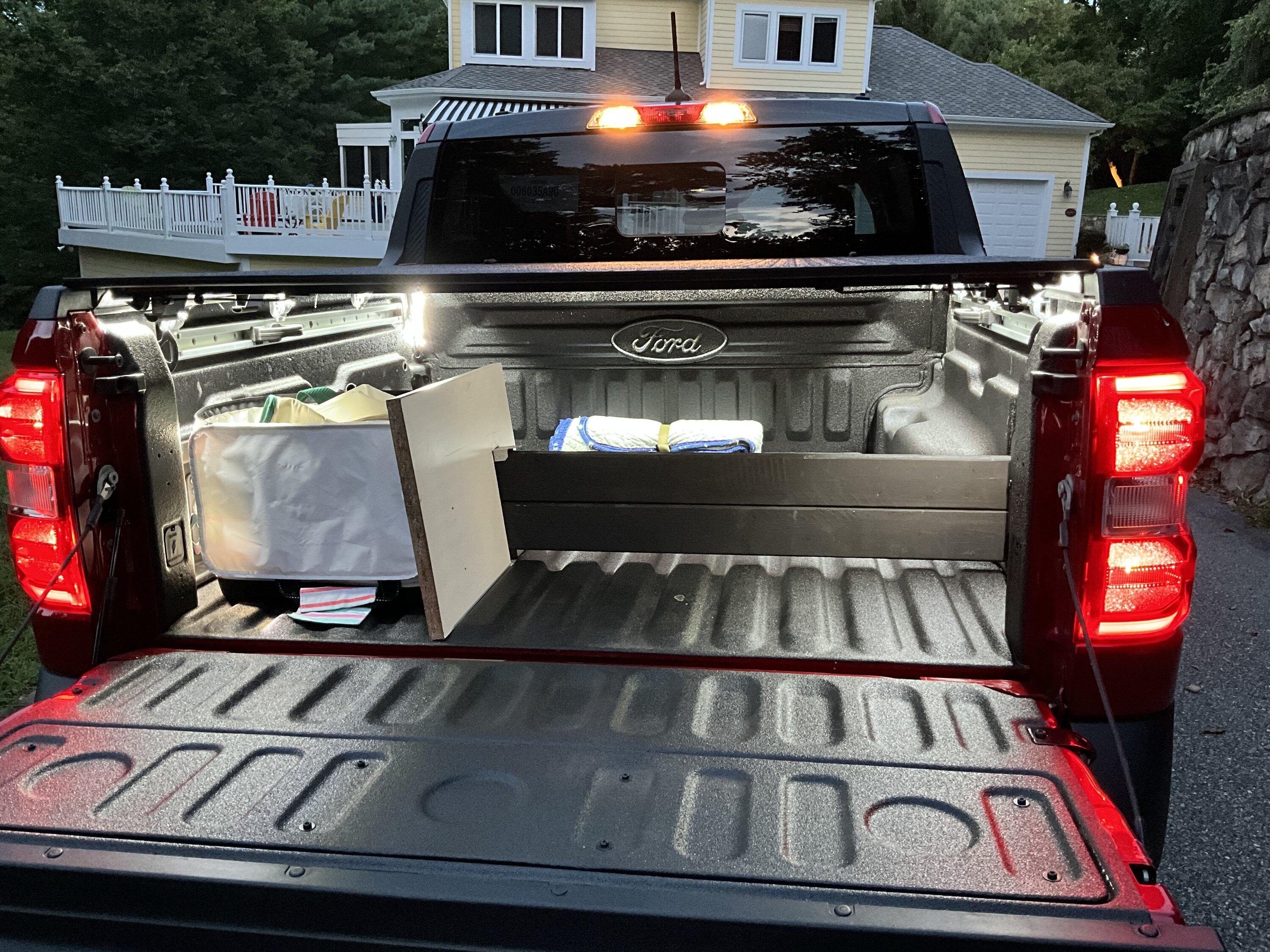 Ford Maverick Hard trifold tonneau cover for new Maverick IMG_0532