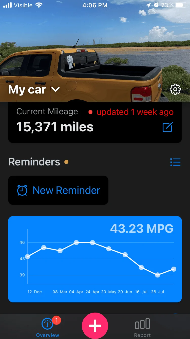 Ford Maverick The REAL HYBRID MPG IMG_0118