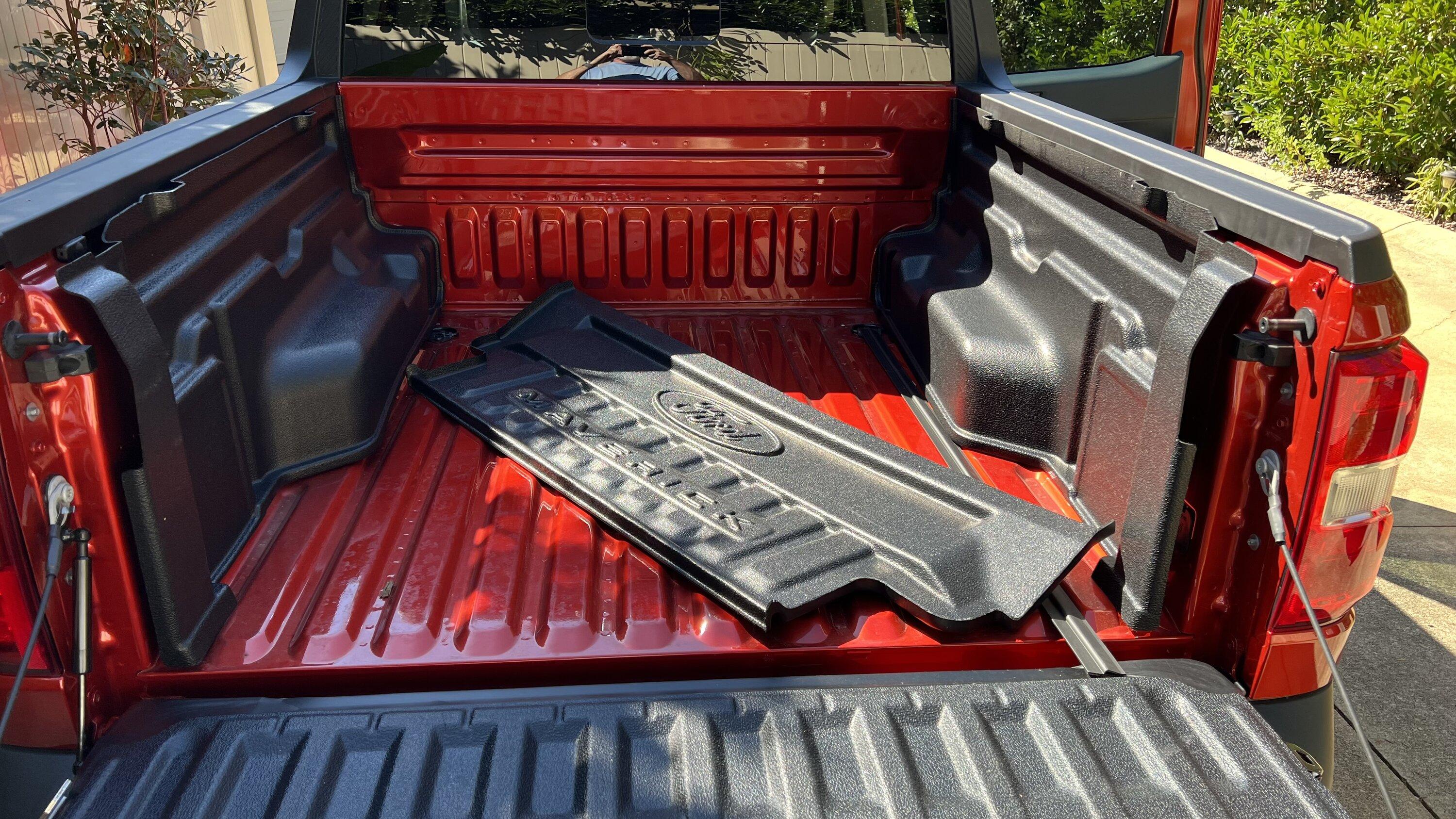 Ford Maverick Ford Drop In Bedliner Install IMG_0615